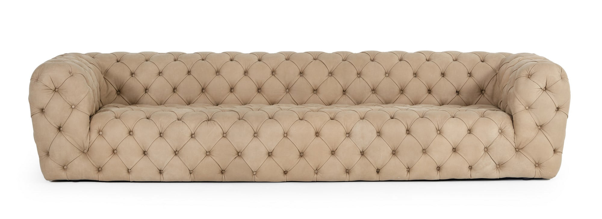 Ellington Italian Nubuck Leather 4 Seater Sofa
