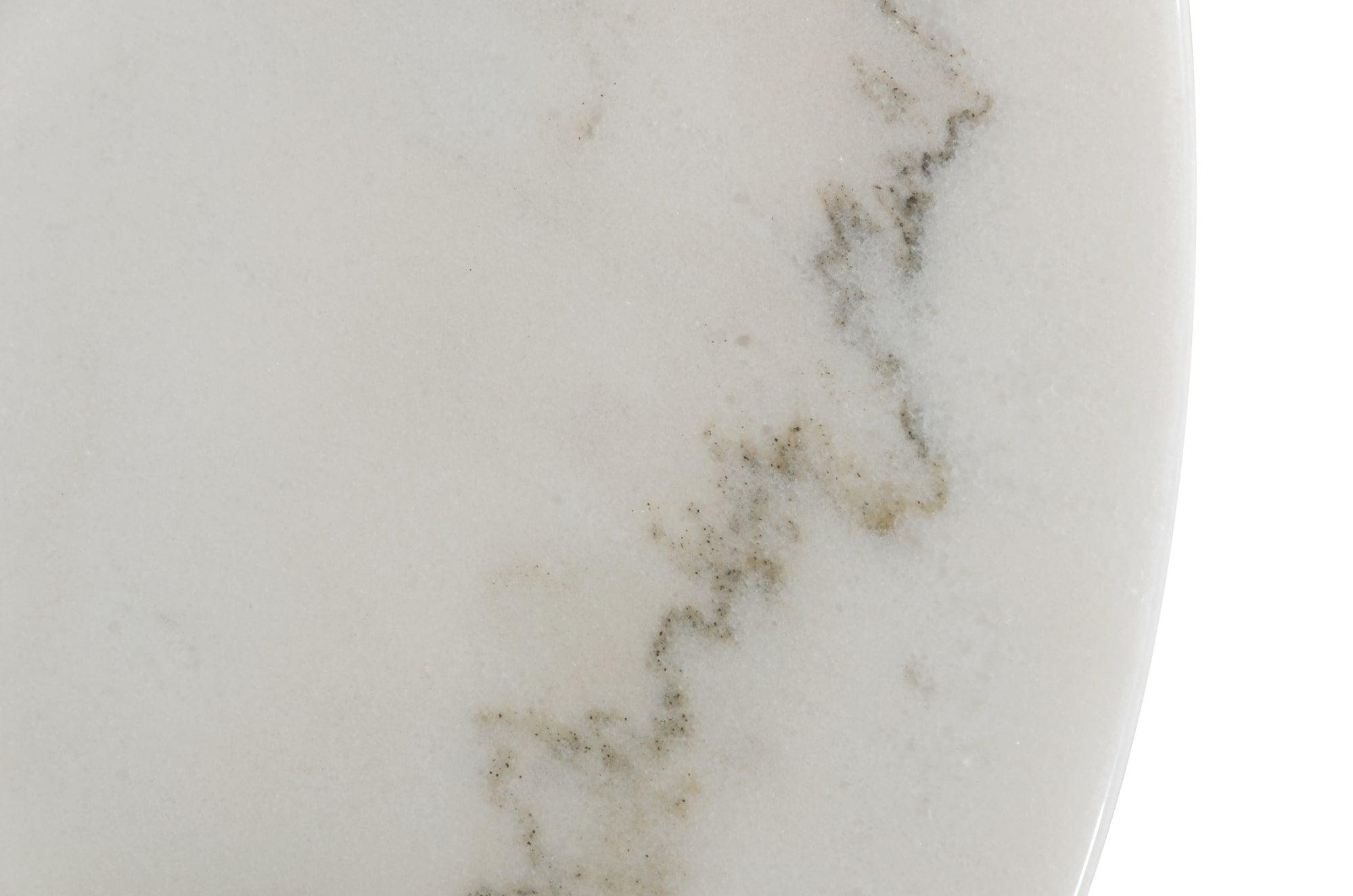 Modrest Fairway Glam Marble and Brushed Bar Table