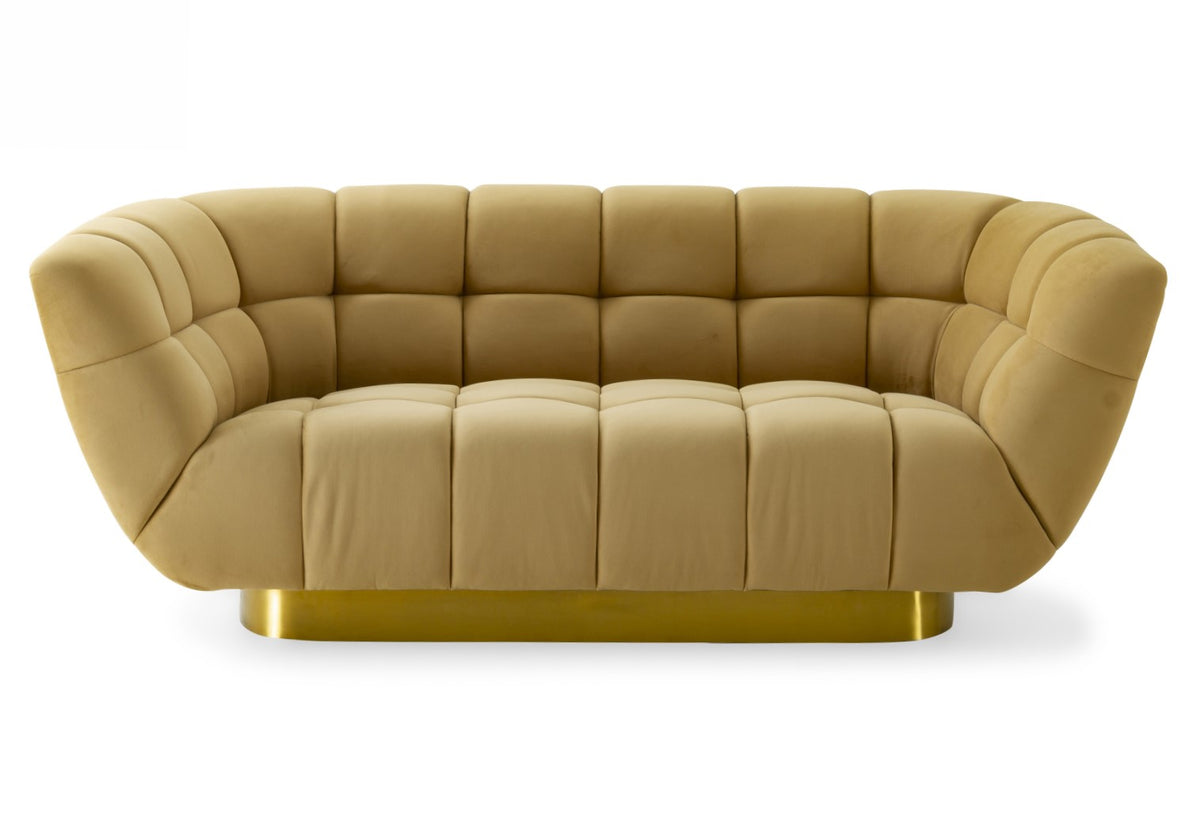 Granby - Glam Fabric Loveseat