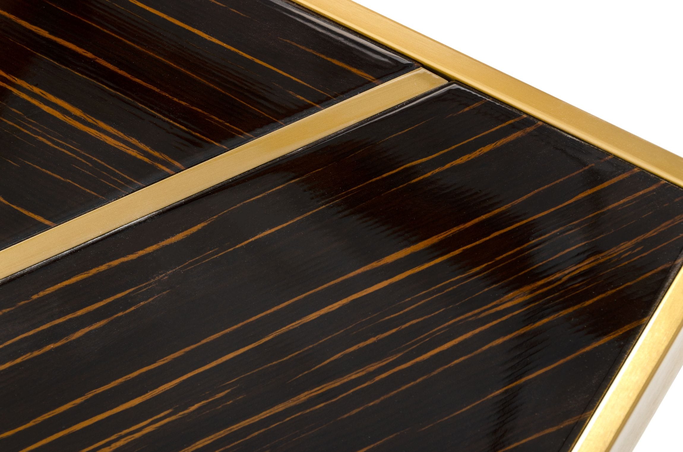 Nolte Glam Zebrawood and Dining Table
