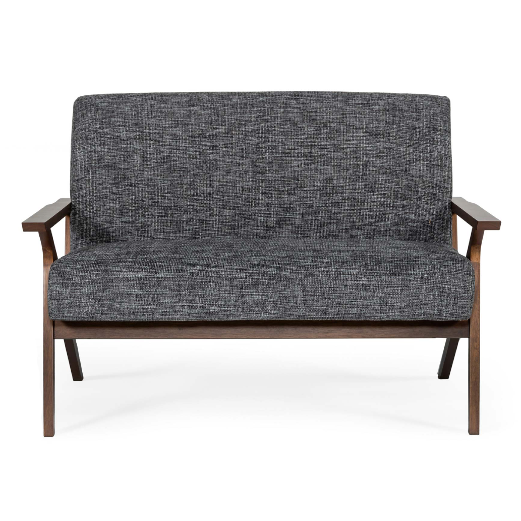 Candea Mid-Century and Compact Loveseat