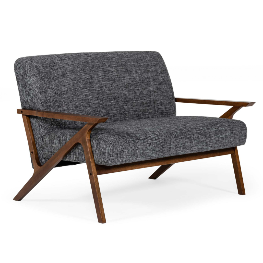 Candea Mid-Century and Compact Loveseat