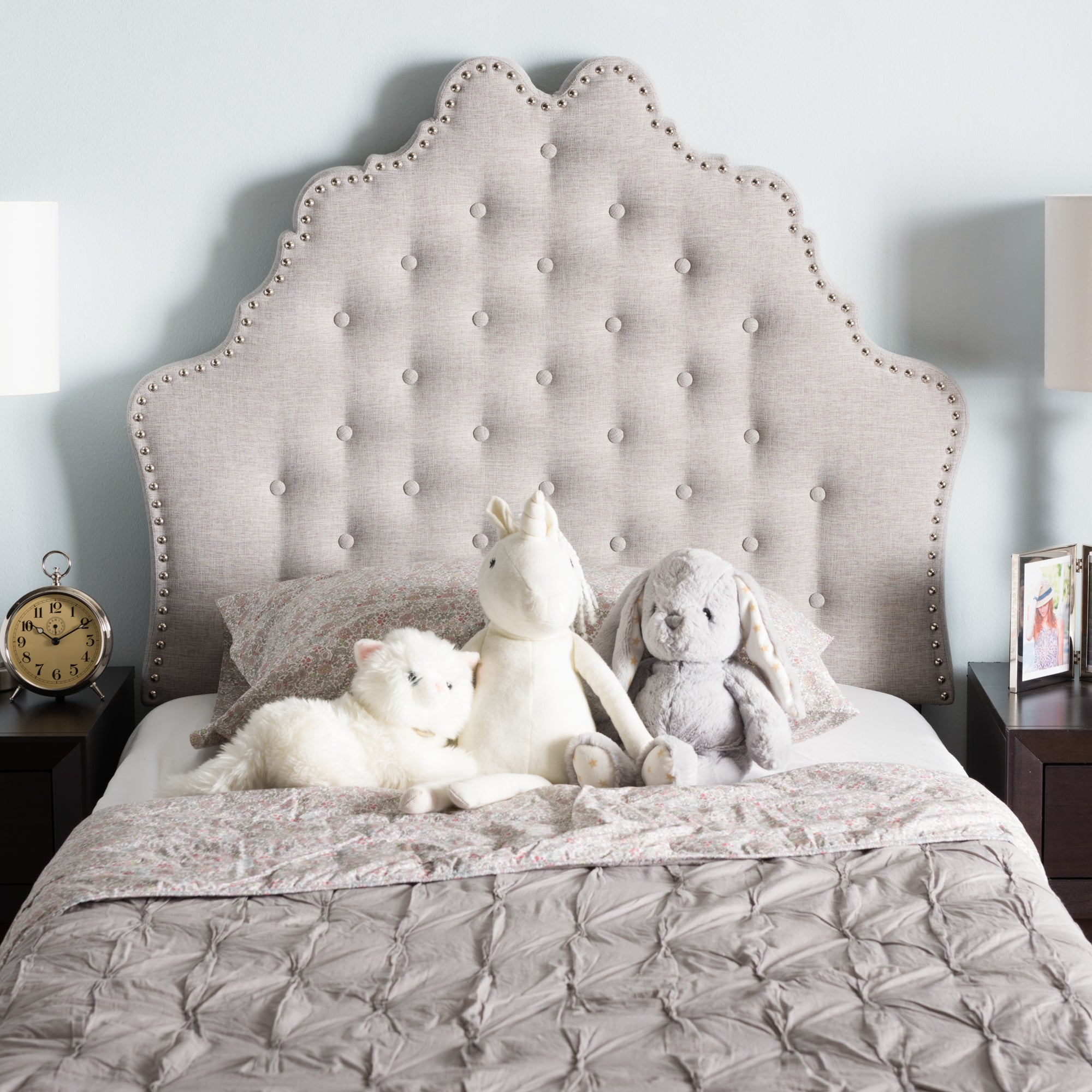 Hilda Modern and Contemporary Fabric Headboard