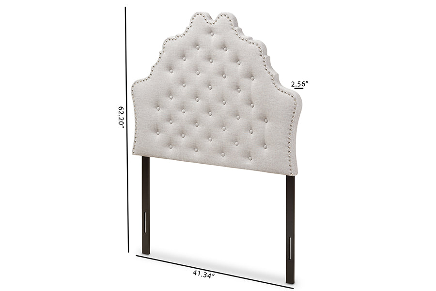 Hilda Modern and Contemporary Fabric Headboard