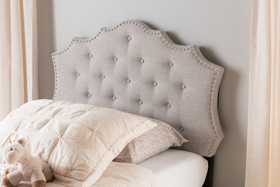 Aurora Modern and Contemporary Fabric Headboard