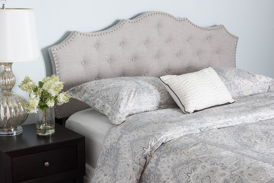 Aurora Modern and Contemporary Fabric Headboard
