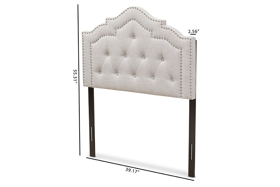 Edith Modern and Contemporary Fabric Headboard