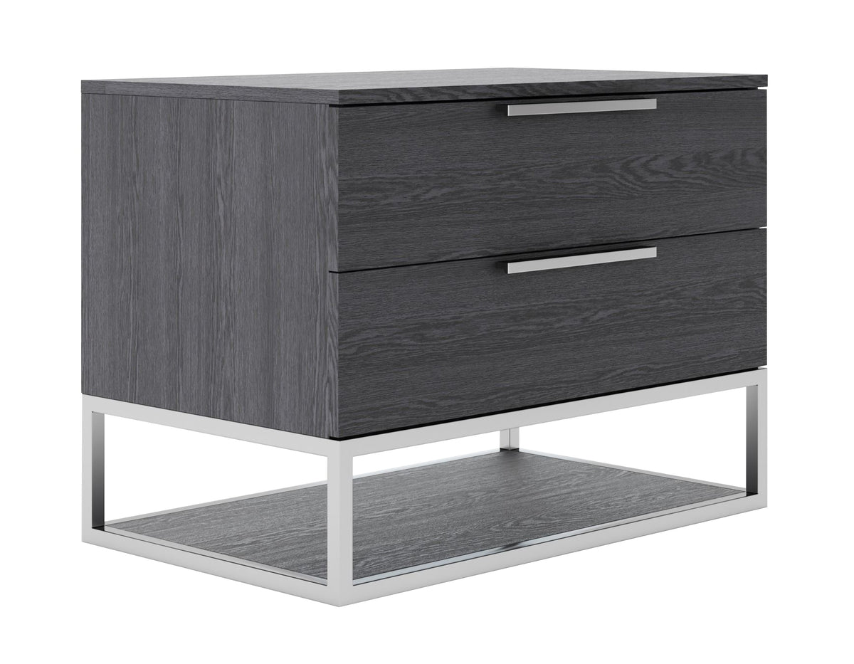 Heloise - Contemporary Elm Nightstand