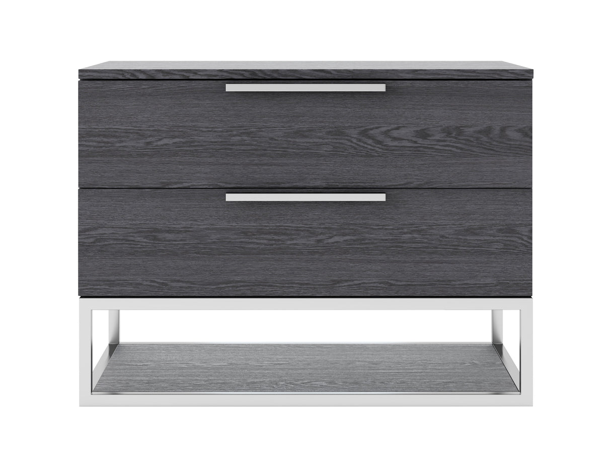 Heloise - Contemporary Elm Nightstand