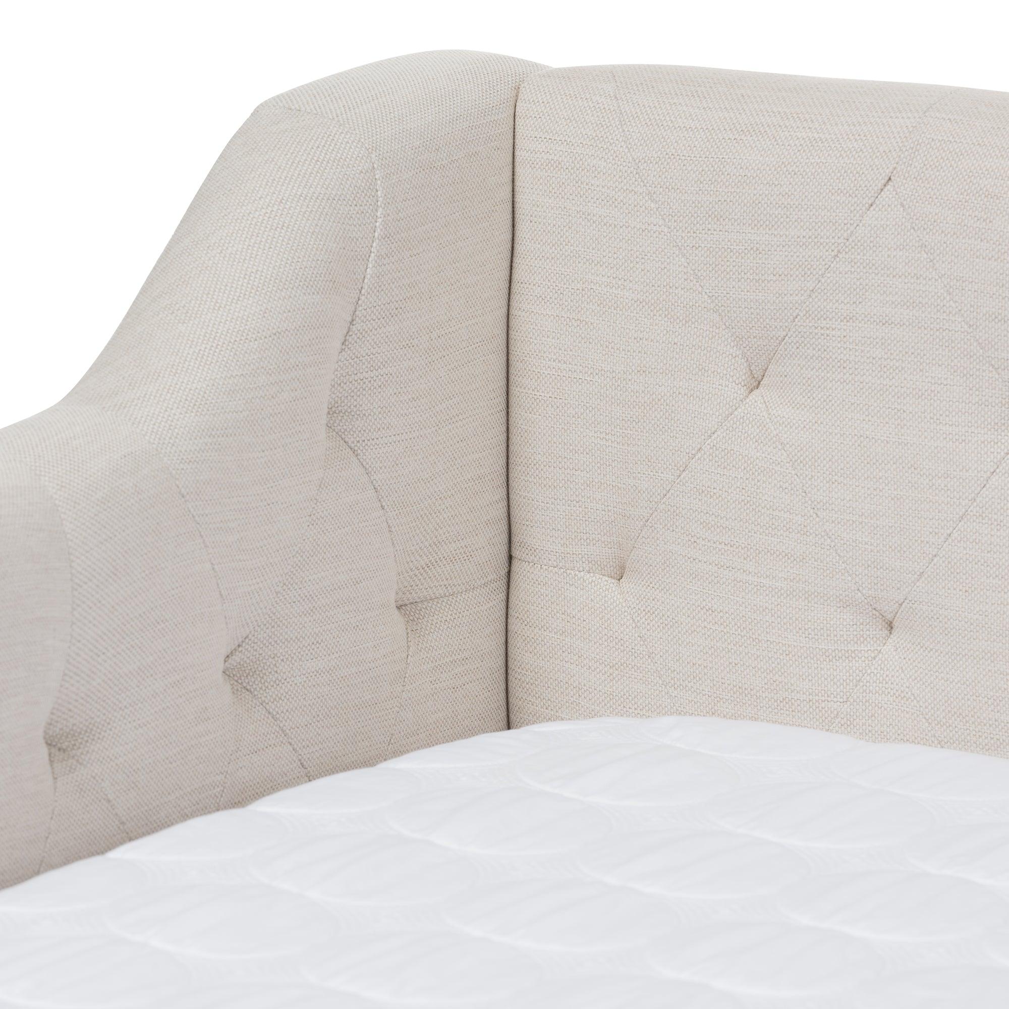 Perry Modern and Contemporary Light Fabric Daybed