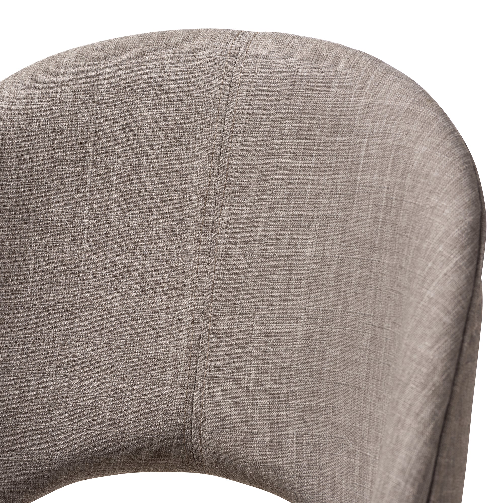 Wesley Mid-Century Modern Fabric Upholstered Finished Wood Dining Chair (Set of 2)