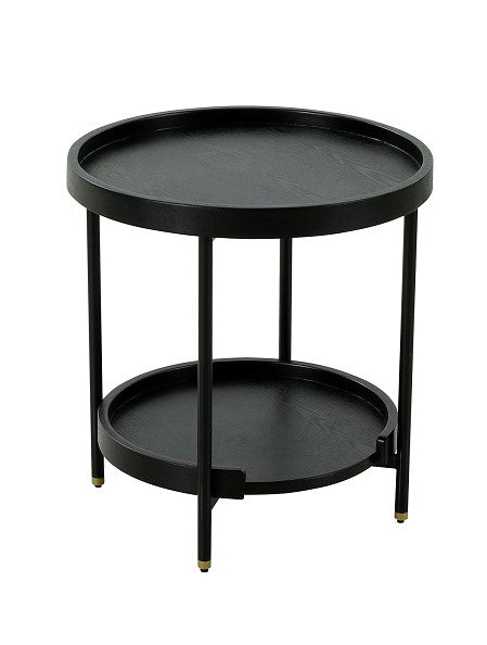 Modrest Mitchell - Iron Round End Table-End Table-VIG-Wall2Wall Furnishings