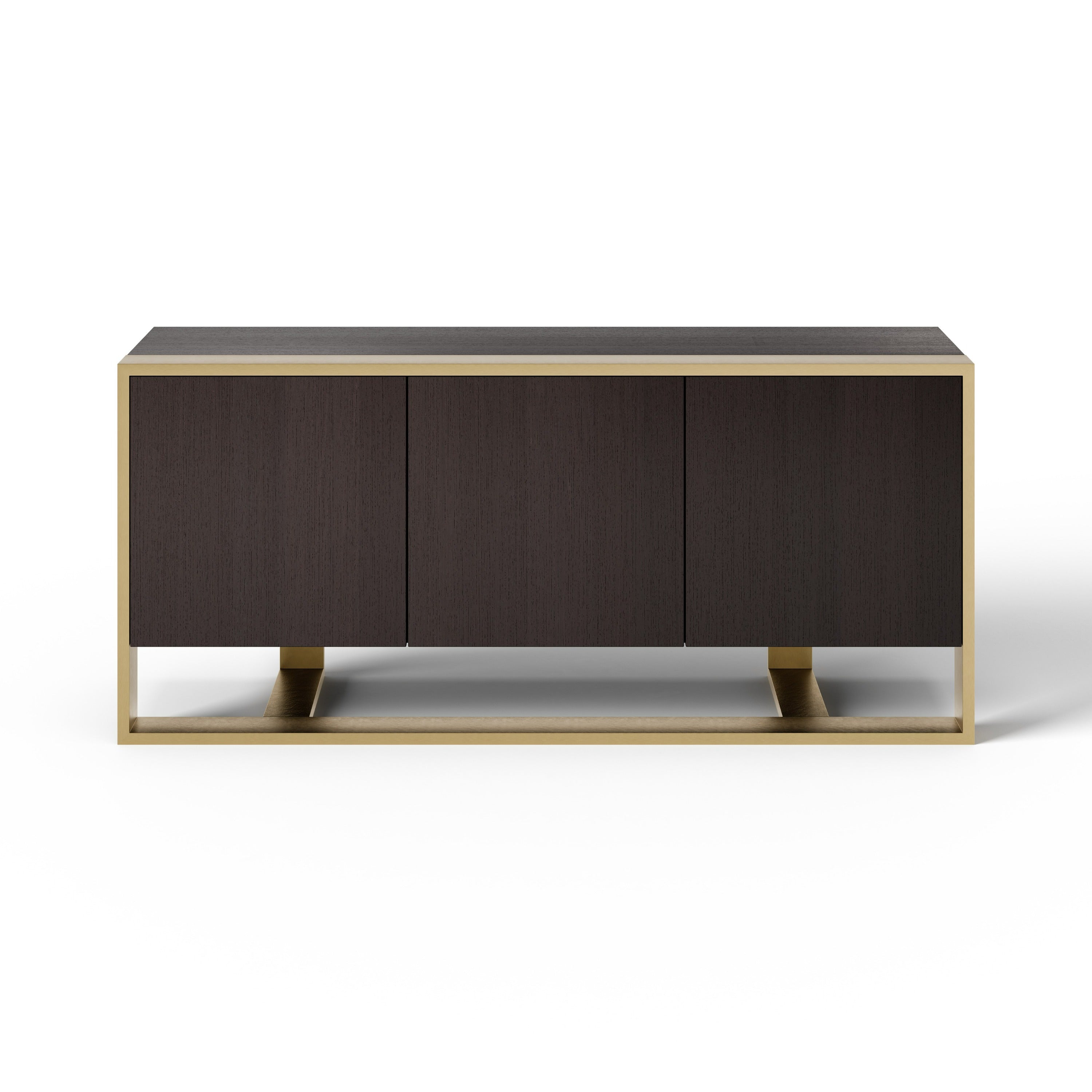 Modrest - Modern Fauna Wenge and Brass Buffet-Buffet-VIG-Wall2Wall Furnishings