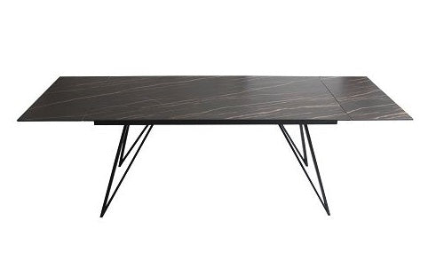 Bobby Modern Ceramic Extendable Dining Table