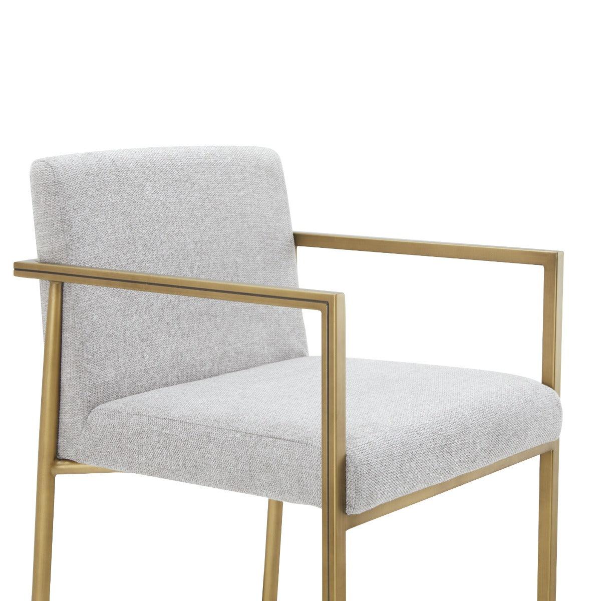Modrest Burnham Contemporary Fabric Counter Stool
