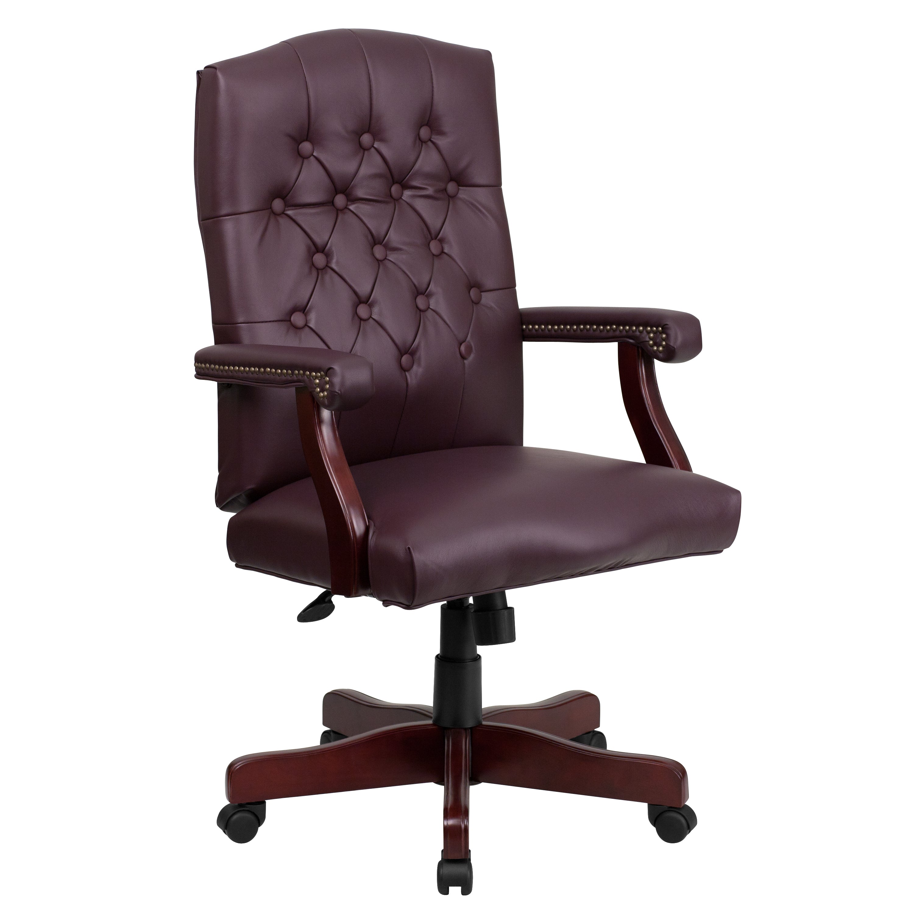 Martha Washington Executive Swivel Office Chair with Arms