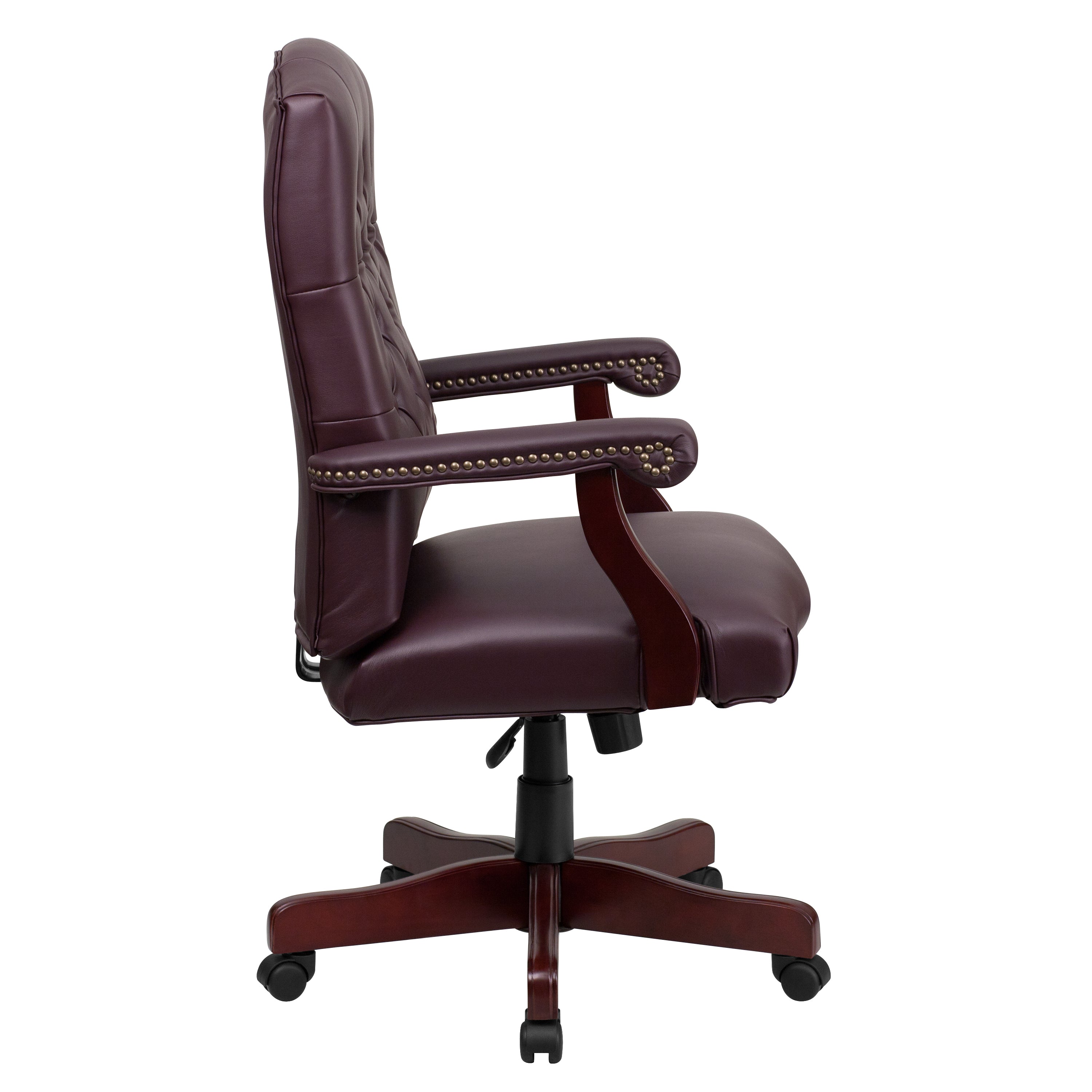 Martha Washington Executive Swivel Office Chair with Arms