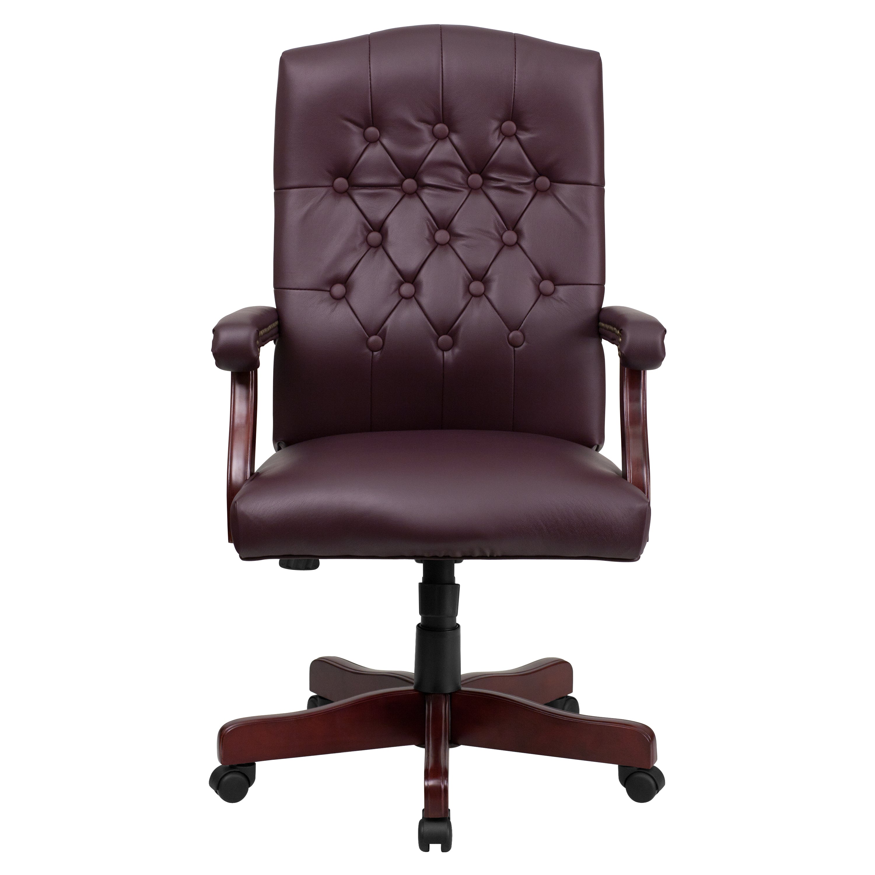 Martha Washington Executive Swivel Office Chair with Arms