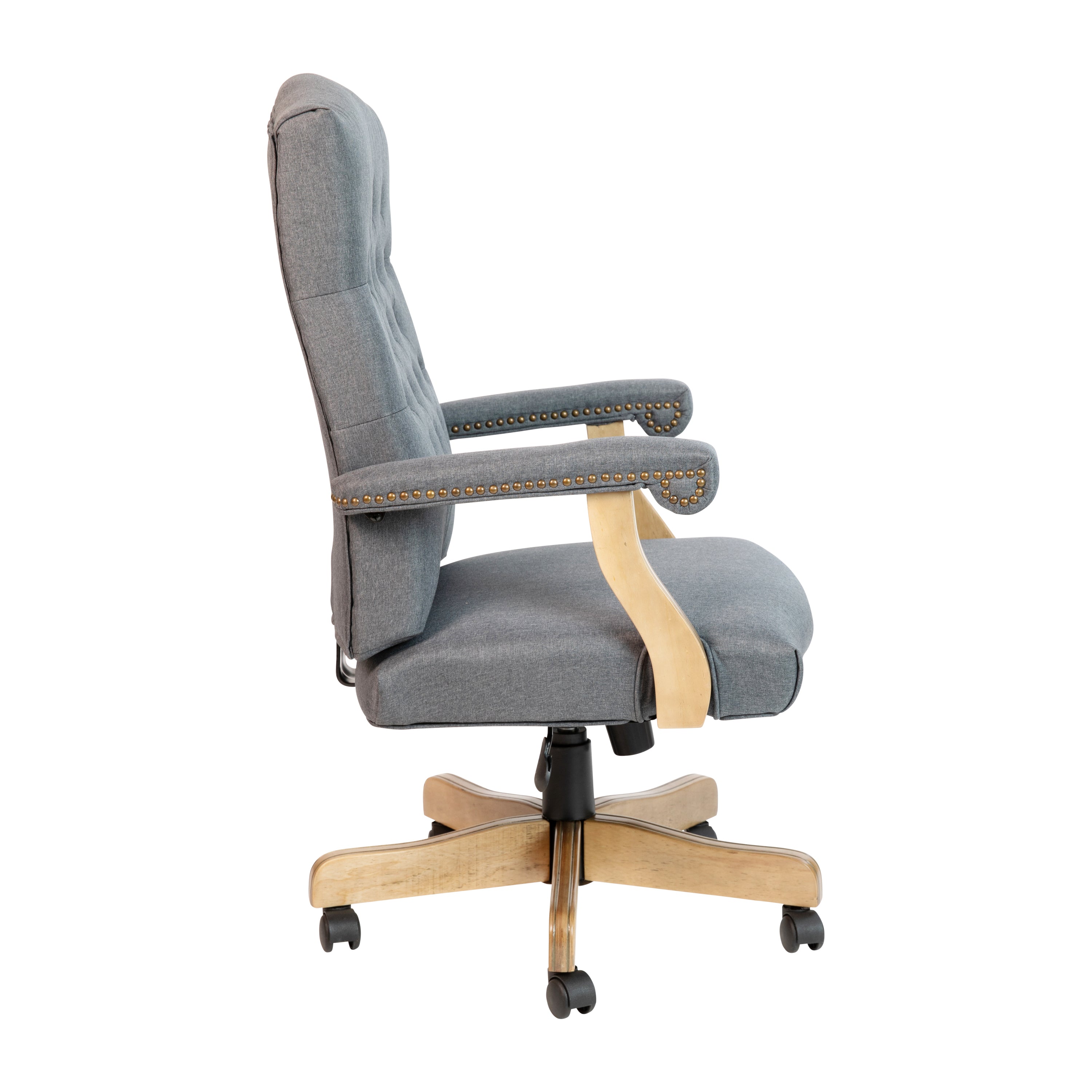 Martha Washington Executive Swivel Office Chair with Arms