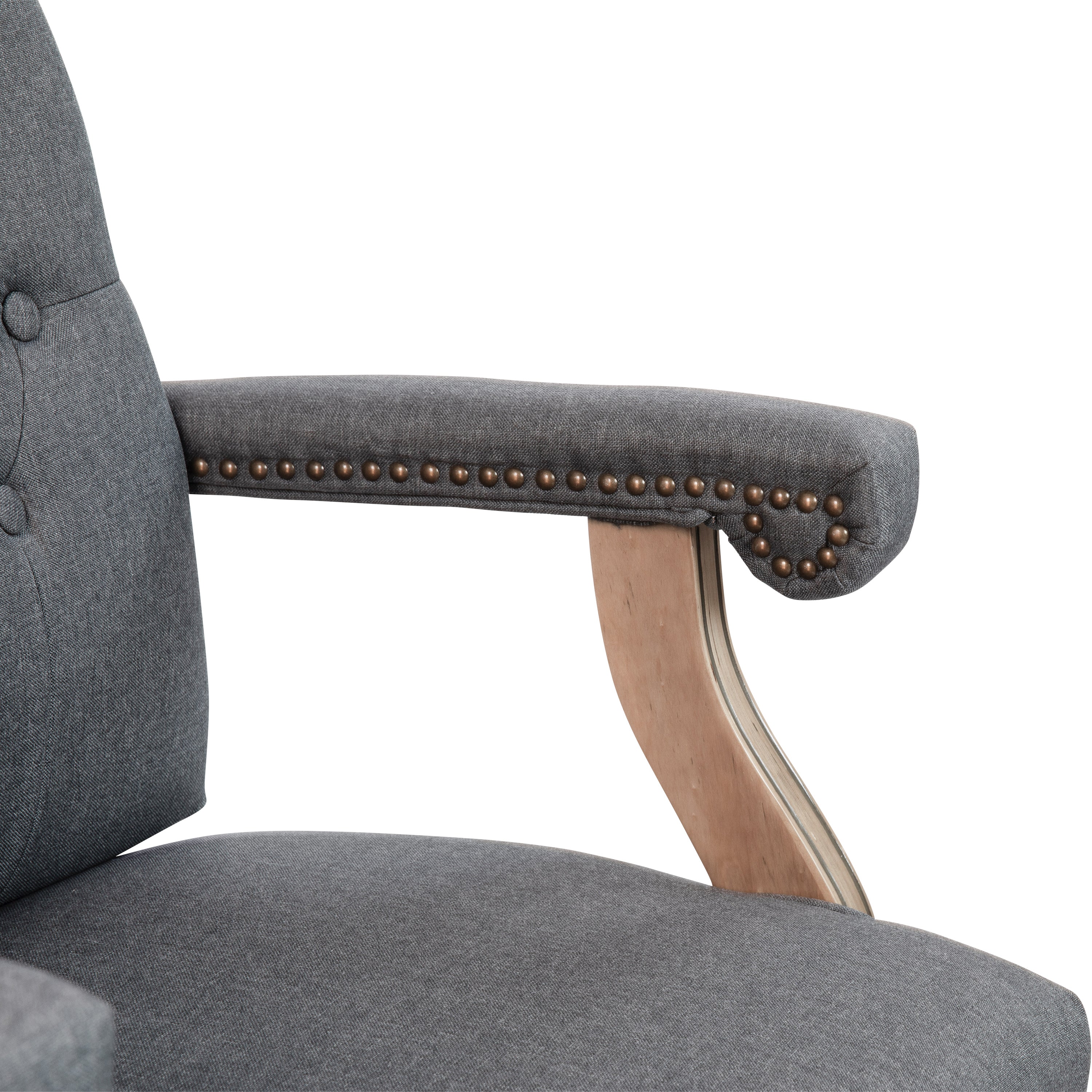 Martha Washington Executive Swivel Office Chair with Arms