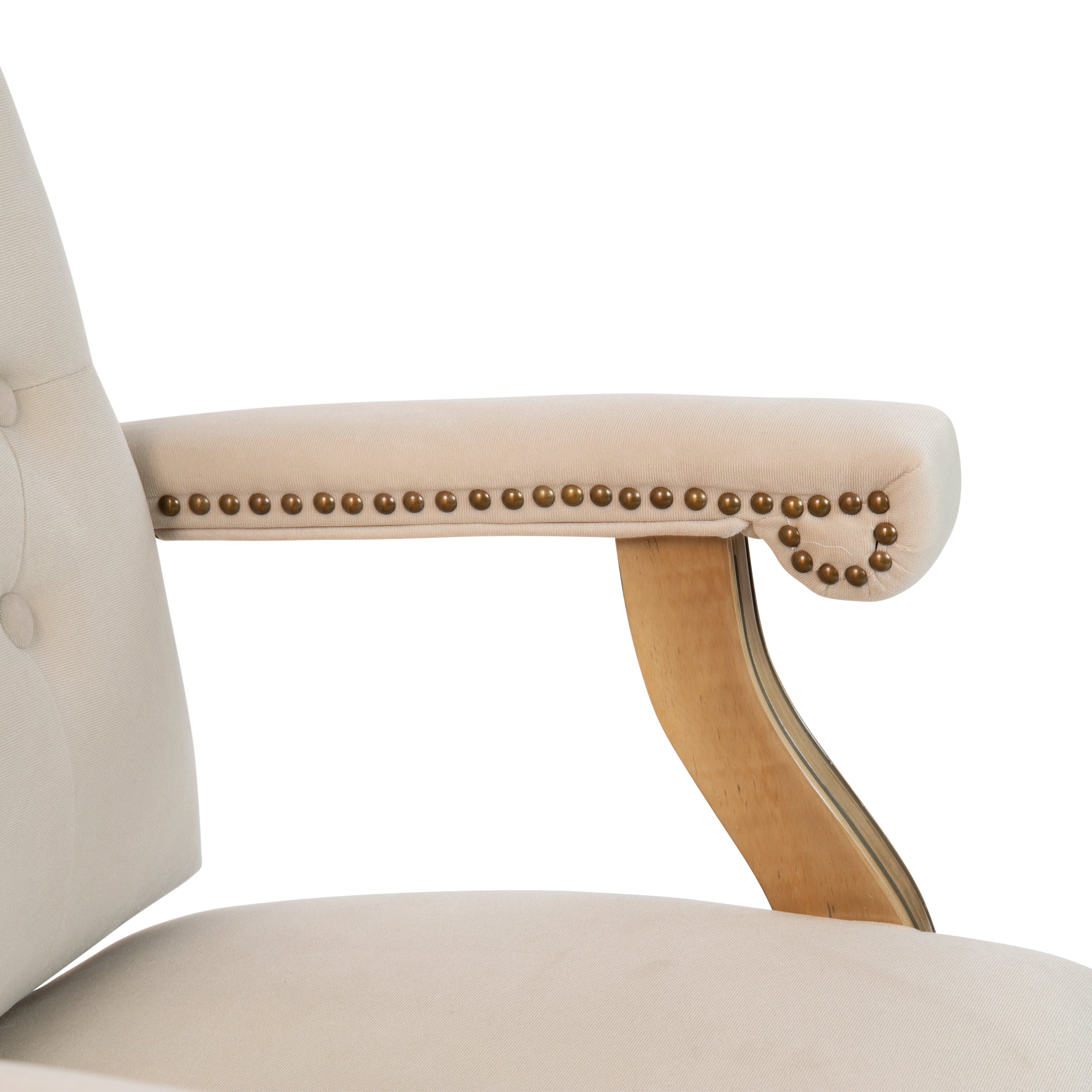 Martha Washington Executive Swivel Office Chair with Arms