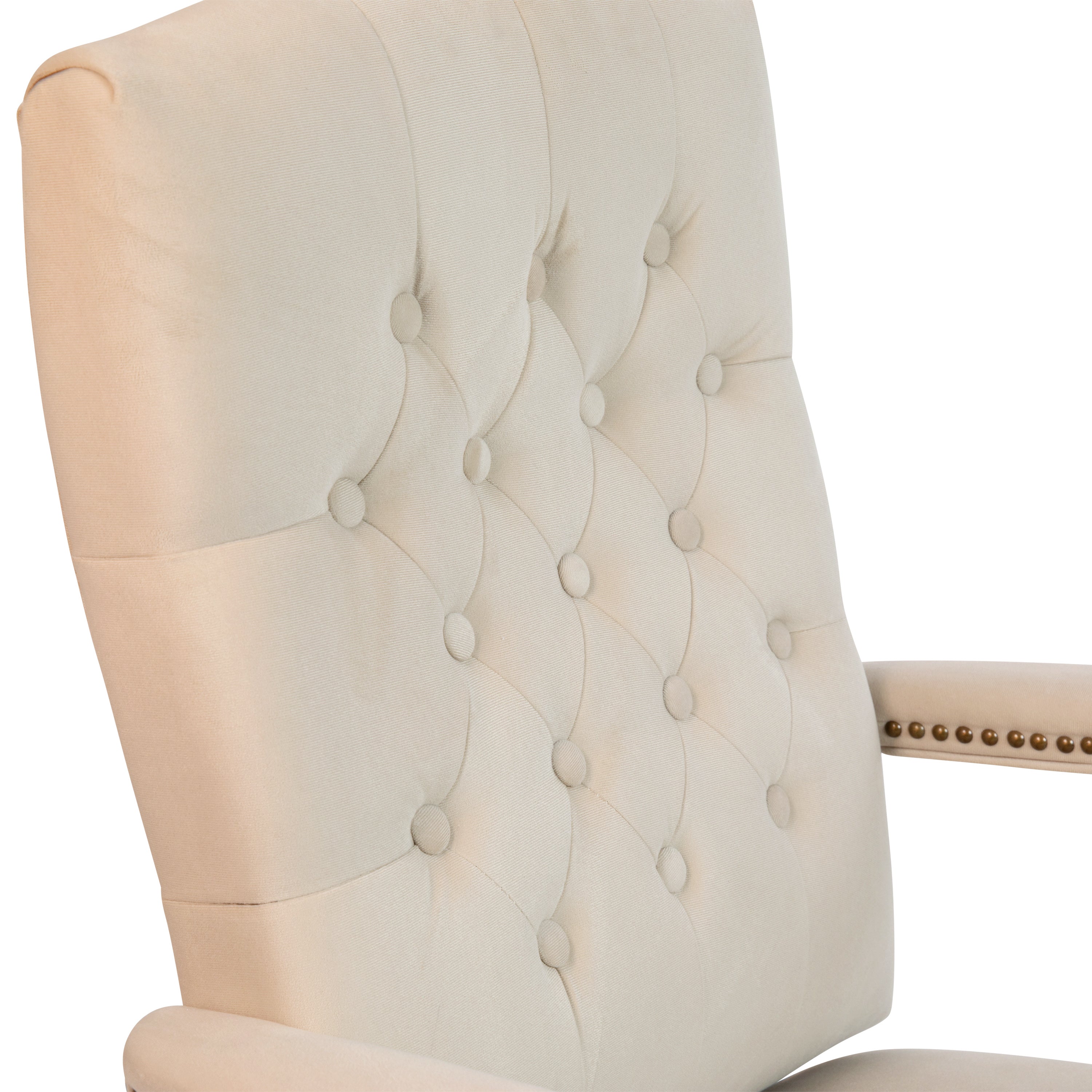 Martha Washington Executive Swivel Office Chair with Arms