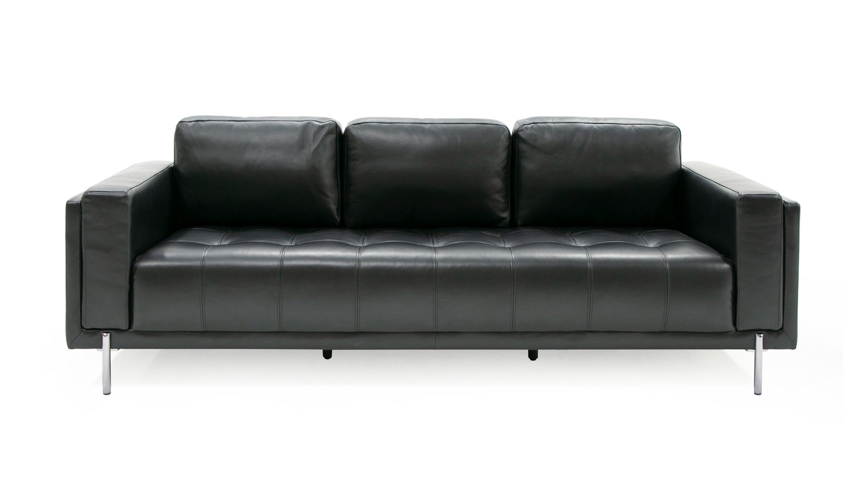 Divani Casa Schmidt - Modern Leather Sofa-Sofa-VIG-Wall2Wall Furnishings