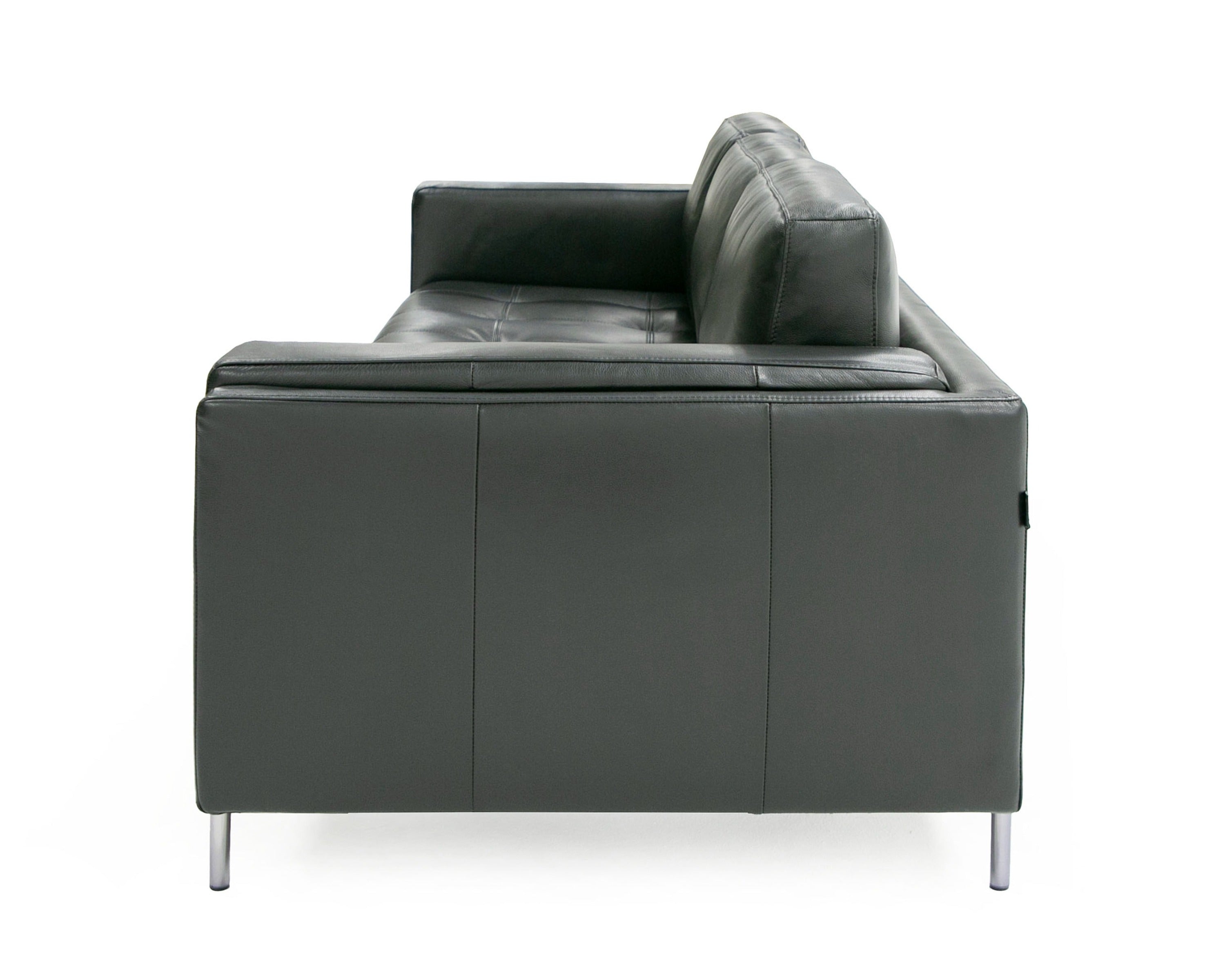Divani Casa Schmidt - Modern Leather Sofa-Sofa-VIG-Wall2Wall Furnishings