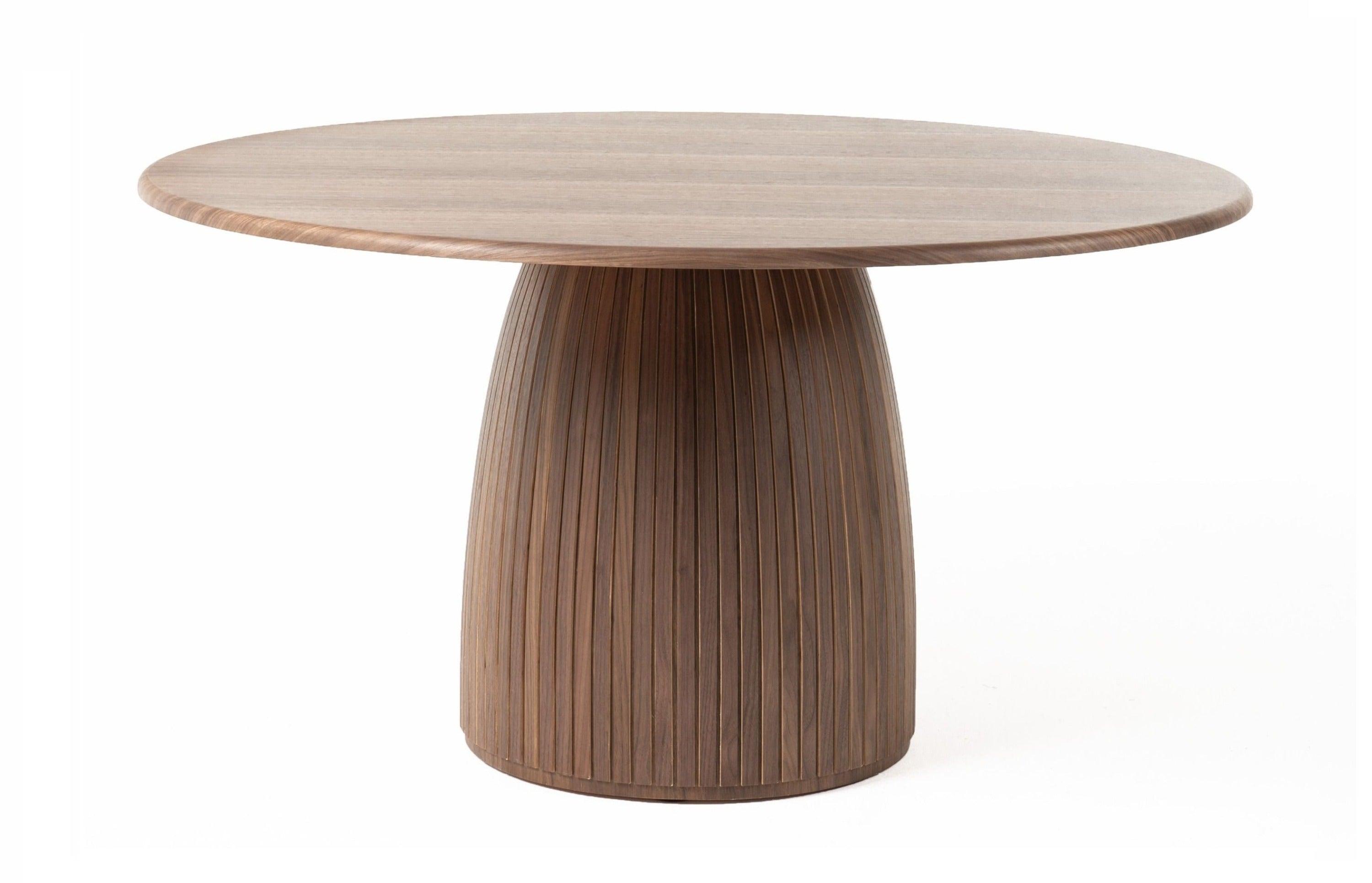 Modrest Sheridan MidCentury Modern Round Dining Table