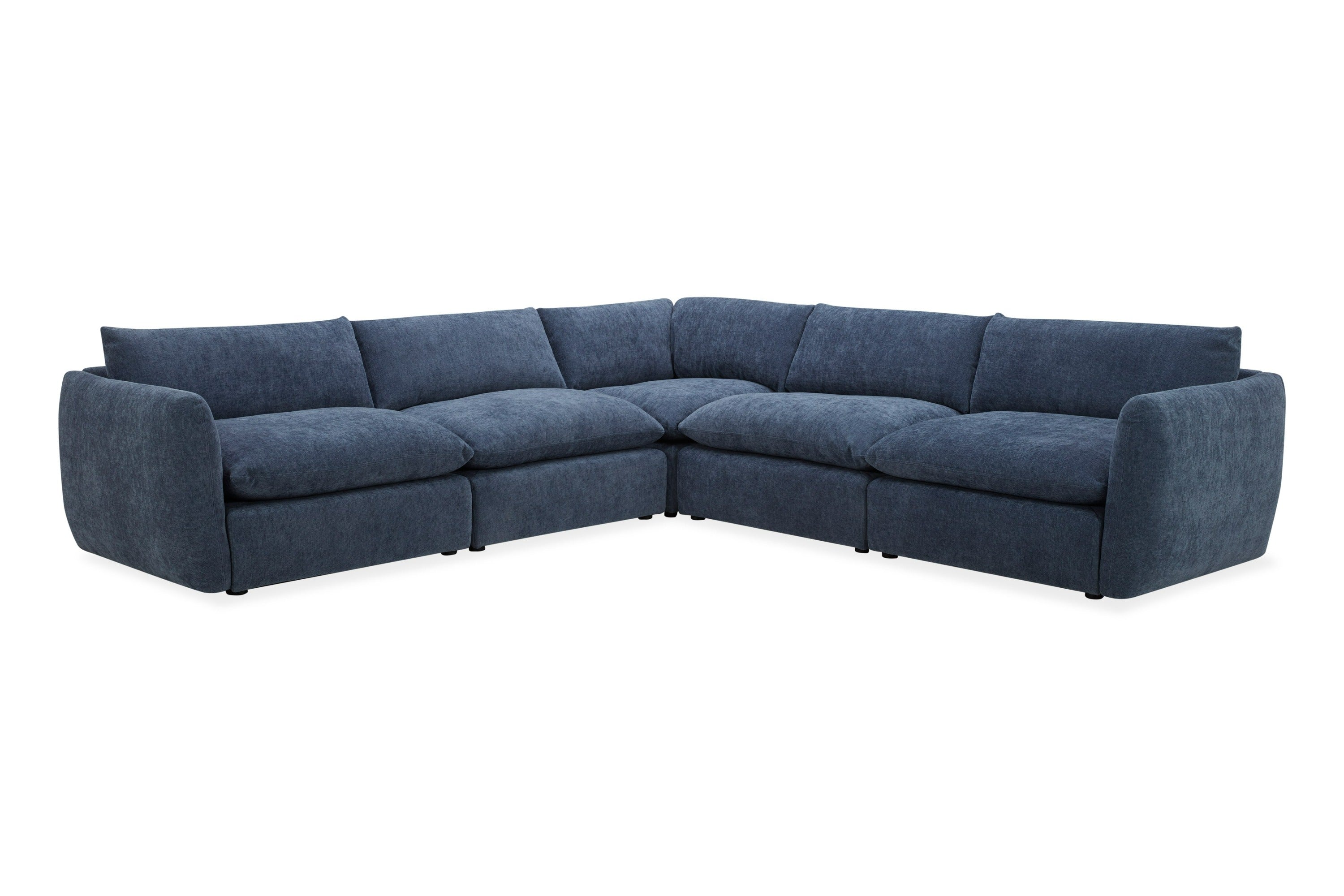 Divani Casa Kinsey - Modern Fabric Modular Sectional Sofa-Sectional Sofa-VIG-Wall2Wall Furnishings