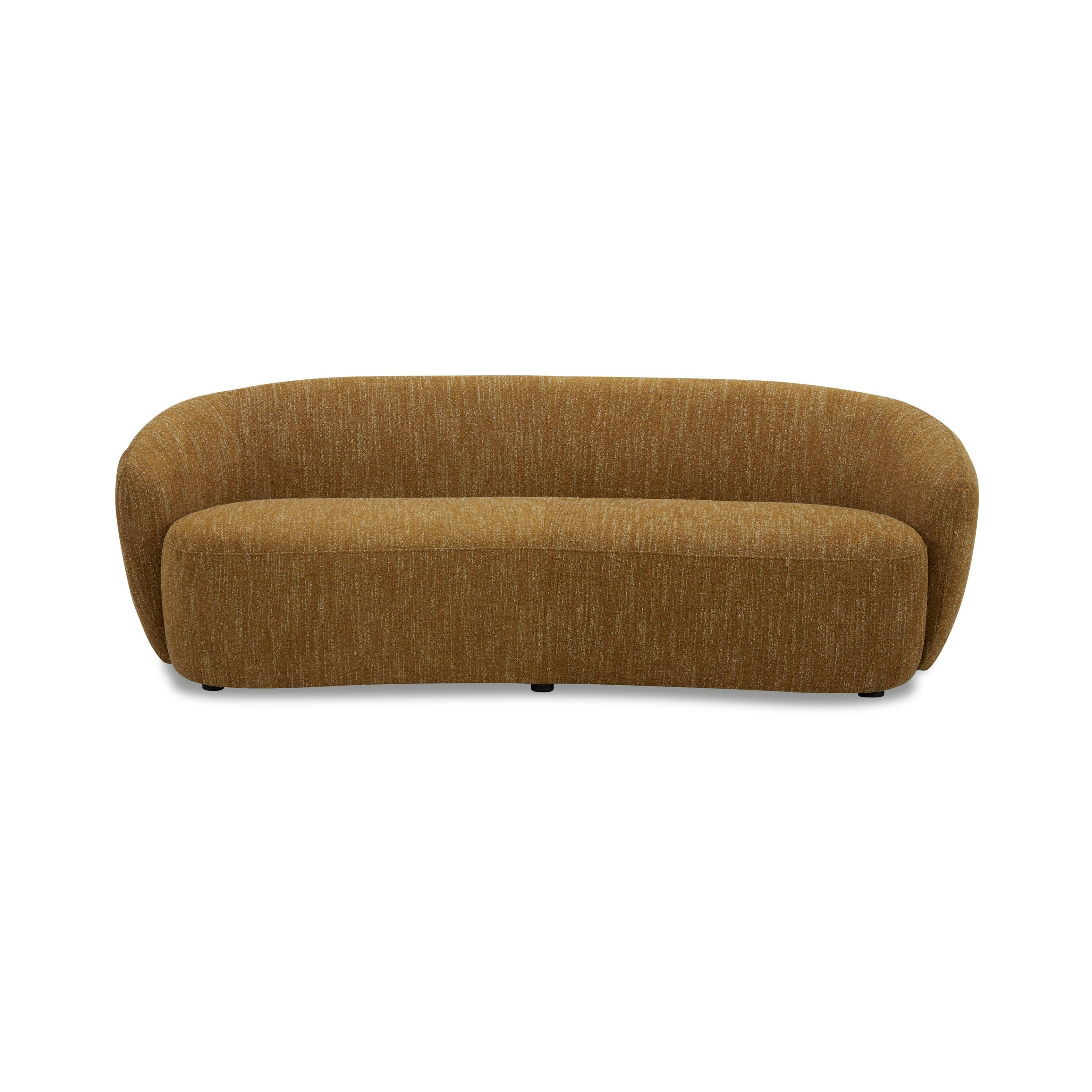 Divani Casa Norris - Modern Mustard Fabric Sofa-Sofa-VIG-Wall2Wall Furnishings