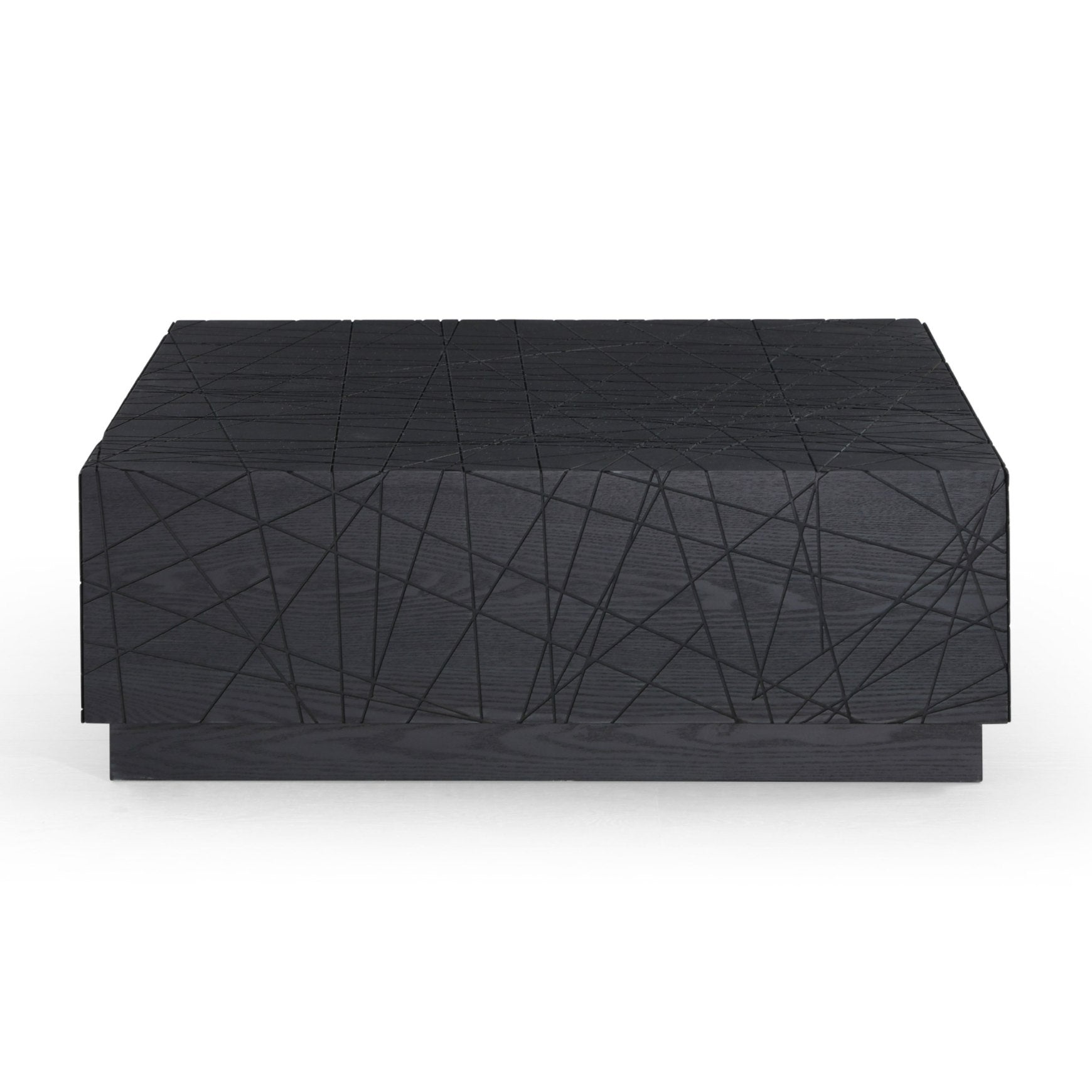 Kenda Modern Square Coffee Table With Storage
