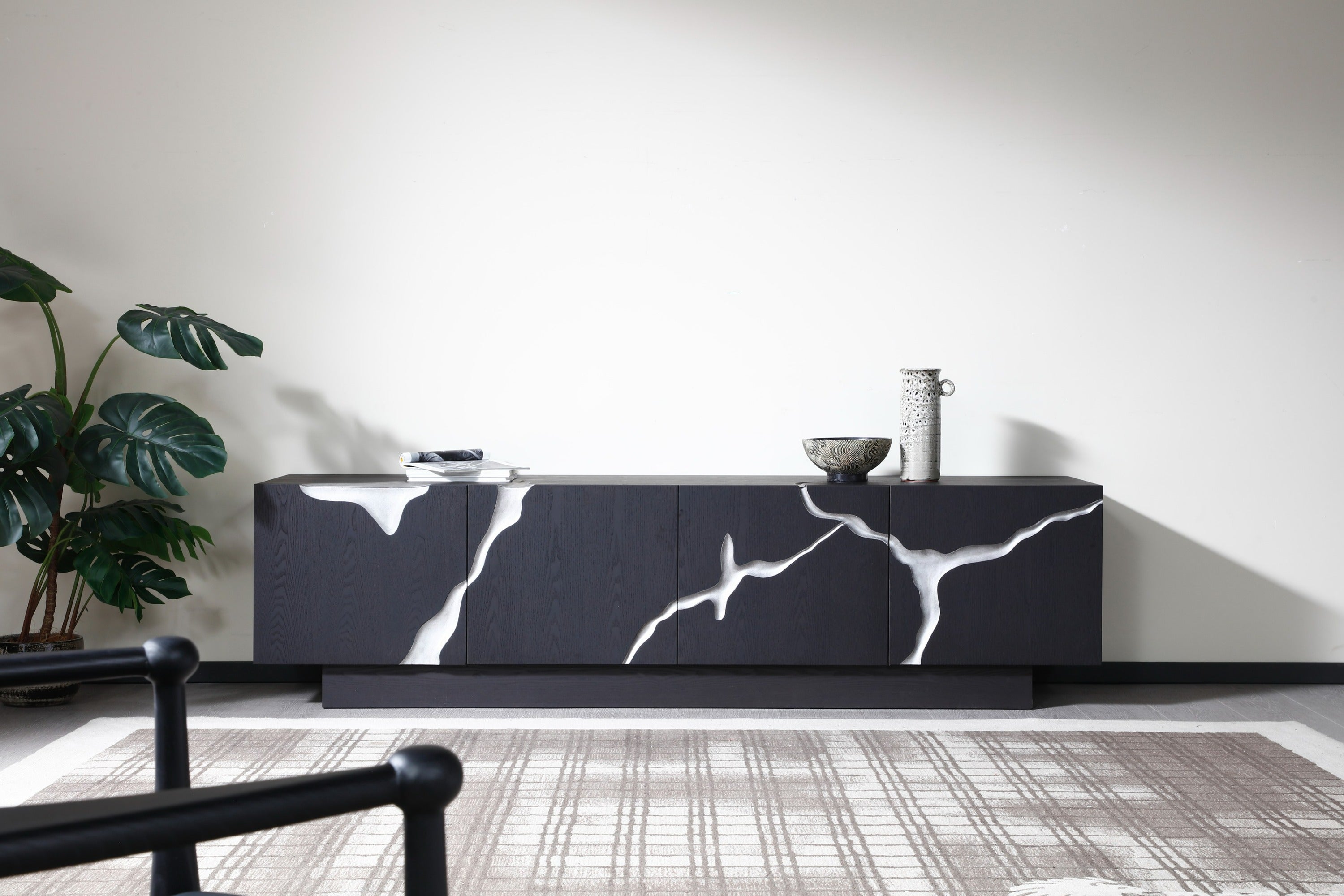 Aspen Modern Matte Ash TV Stand