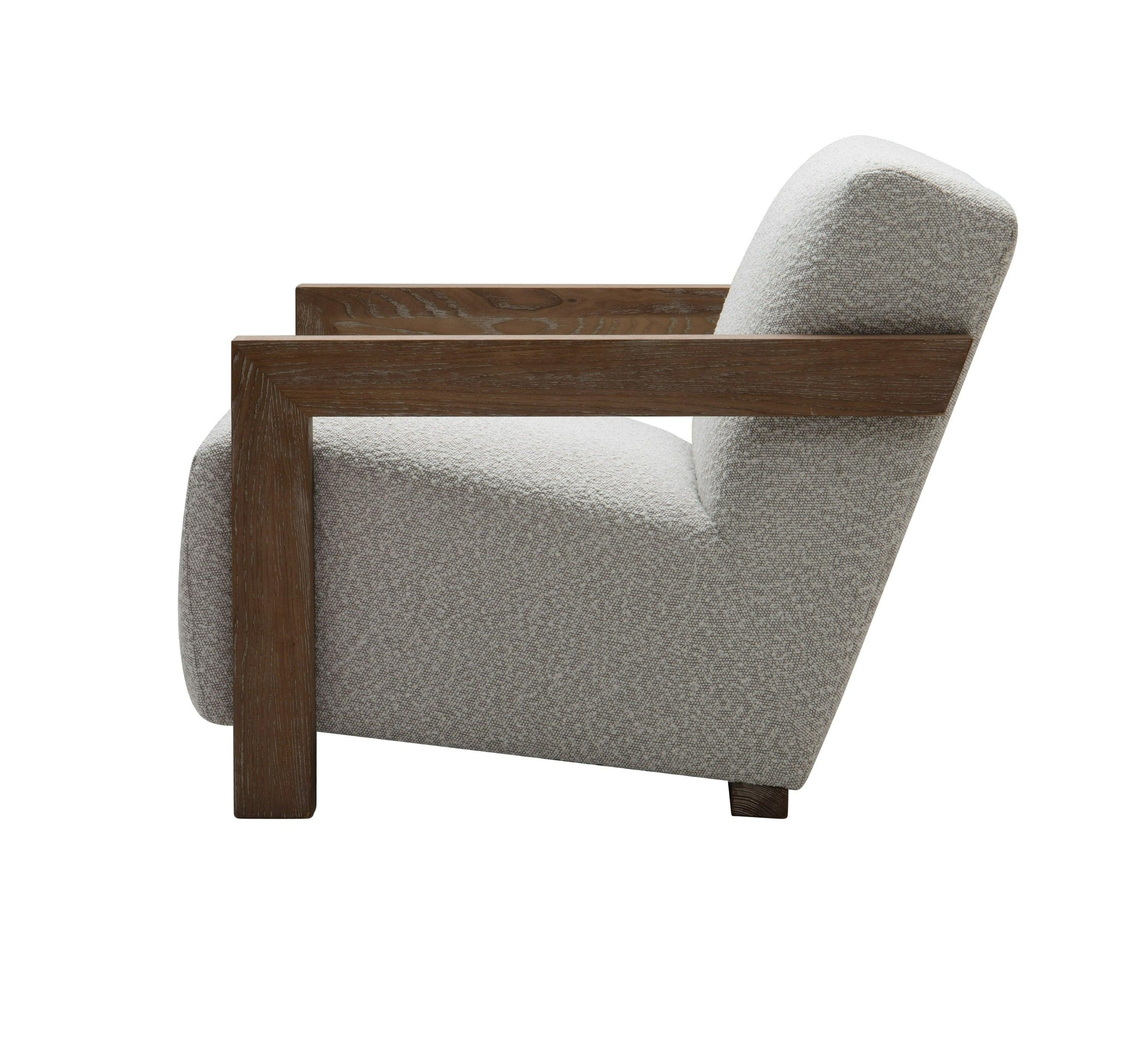 Modrest Rosen Modern Fabric Accent Chair
