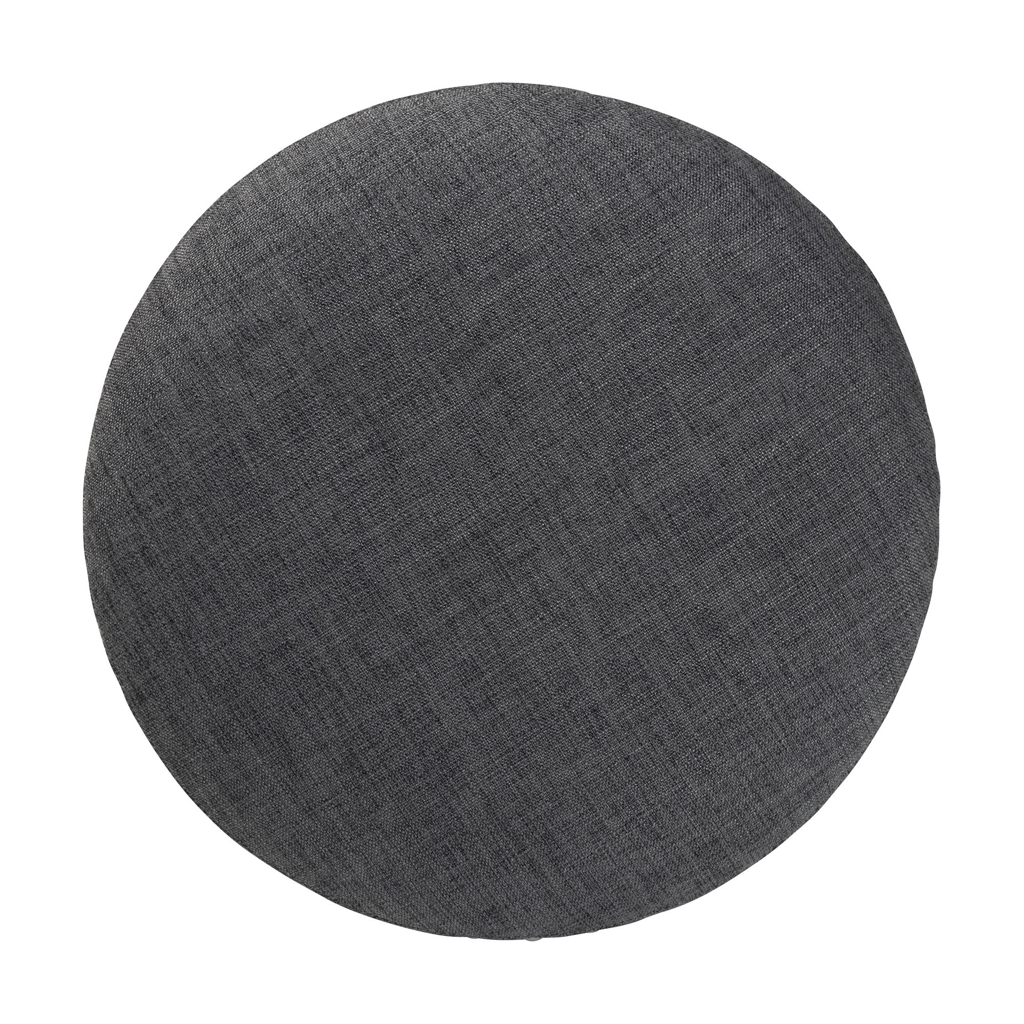 Rosine Modern and Contemporary Fabric Upholstered Nail Trim Ottoman
