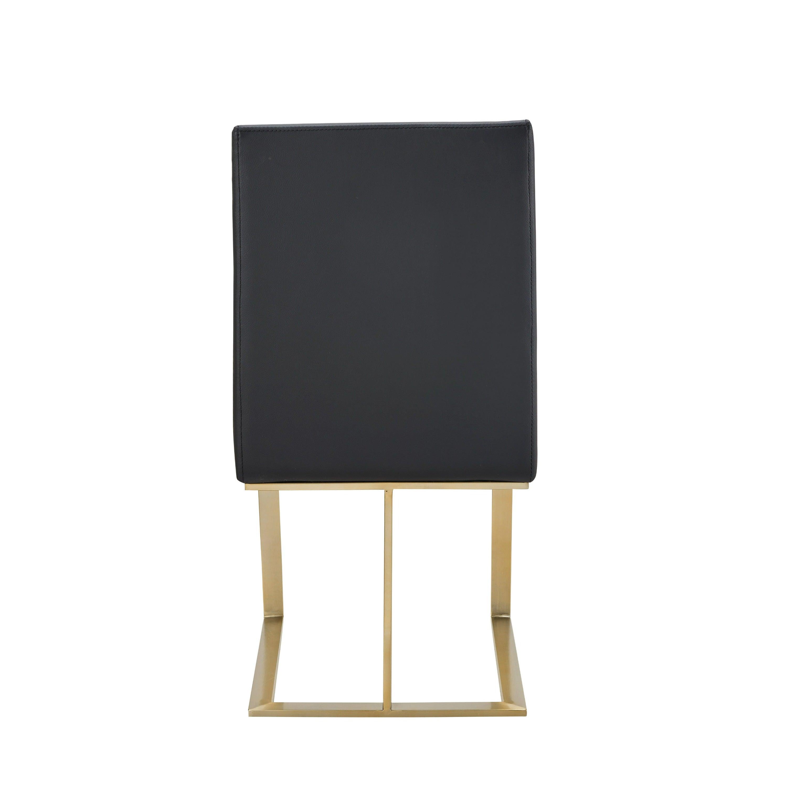 Modrest Frankie Modern Vegan Leather Antique Dining Chair