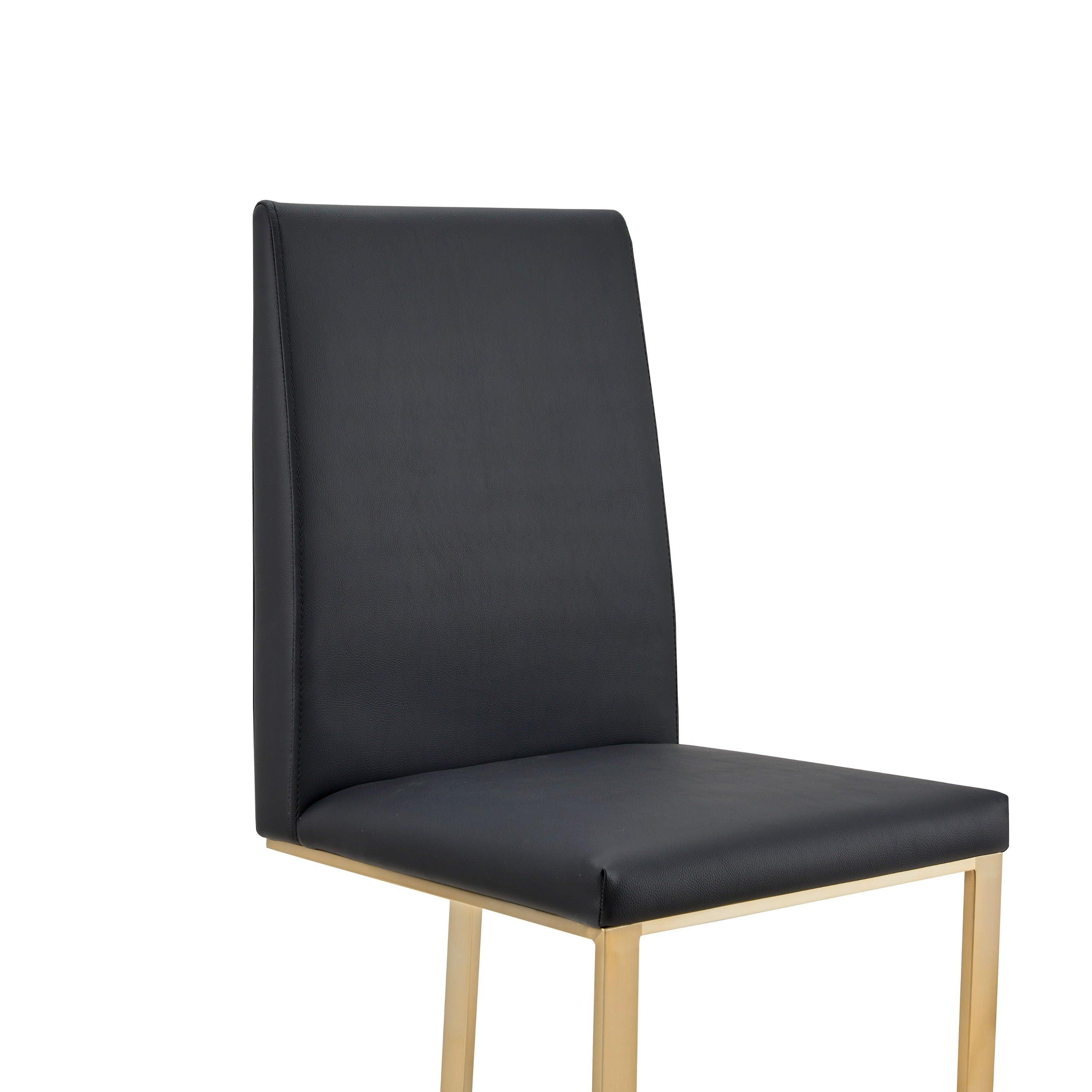 Modrest Frankie Modern Vegan Leather Antique Dining Chair