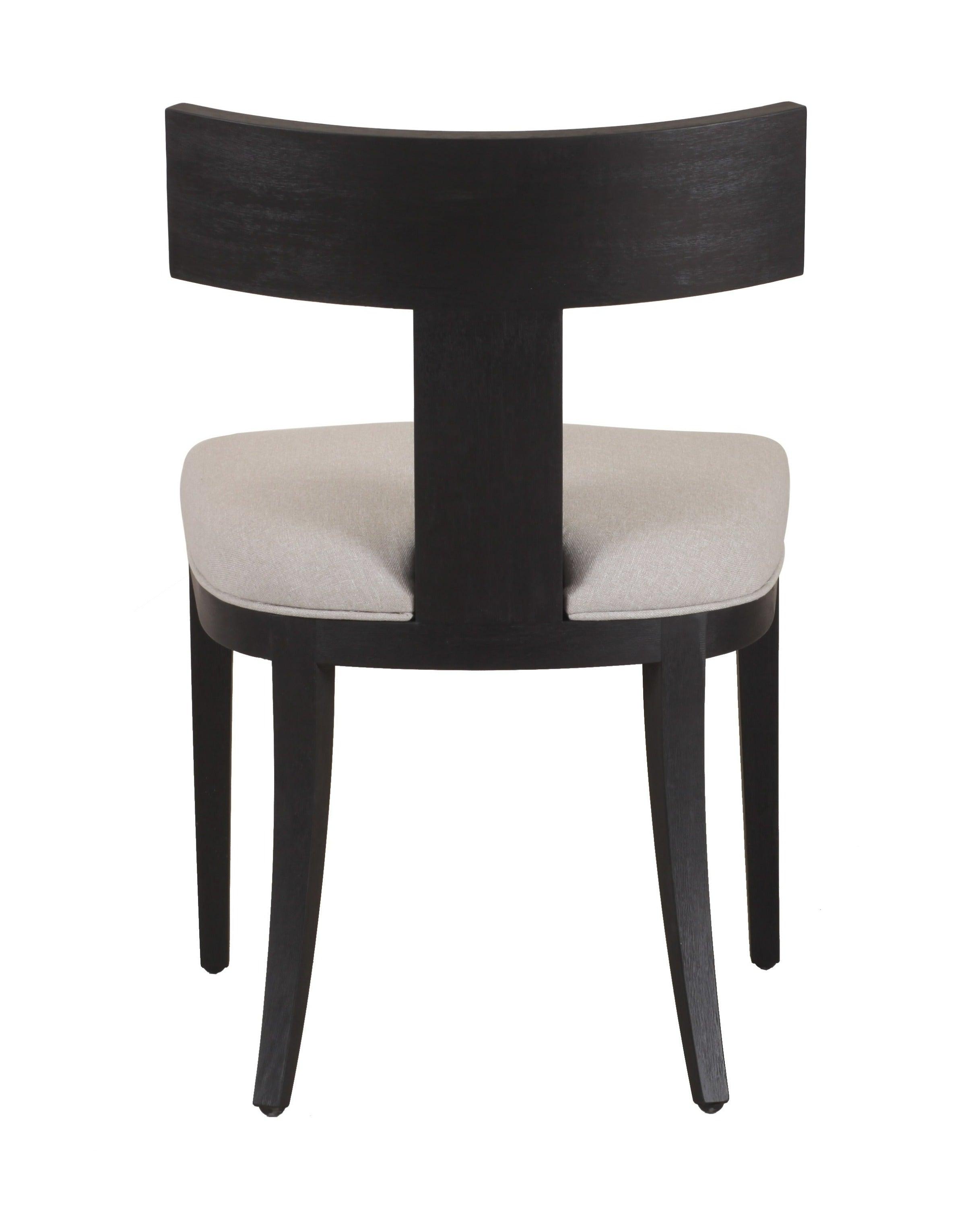 Modrest Fabien MidCentury Modern Linen Dining Chair (Set of 2)