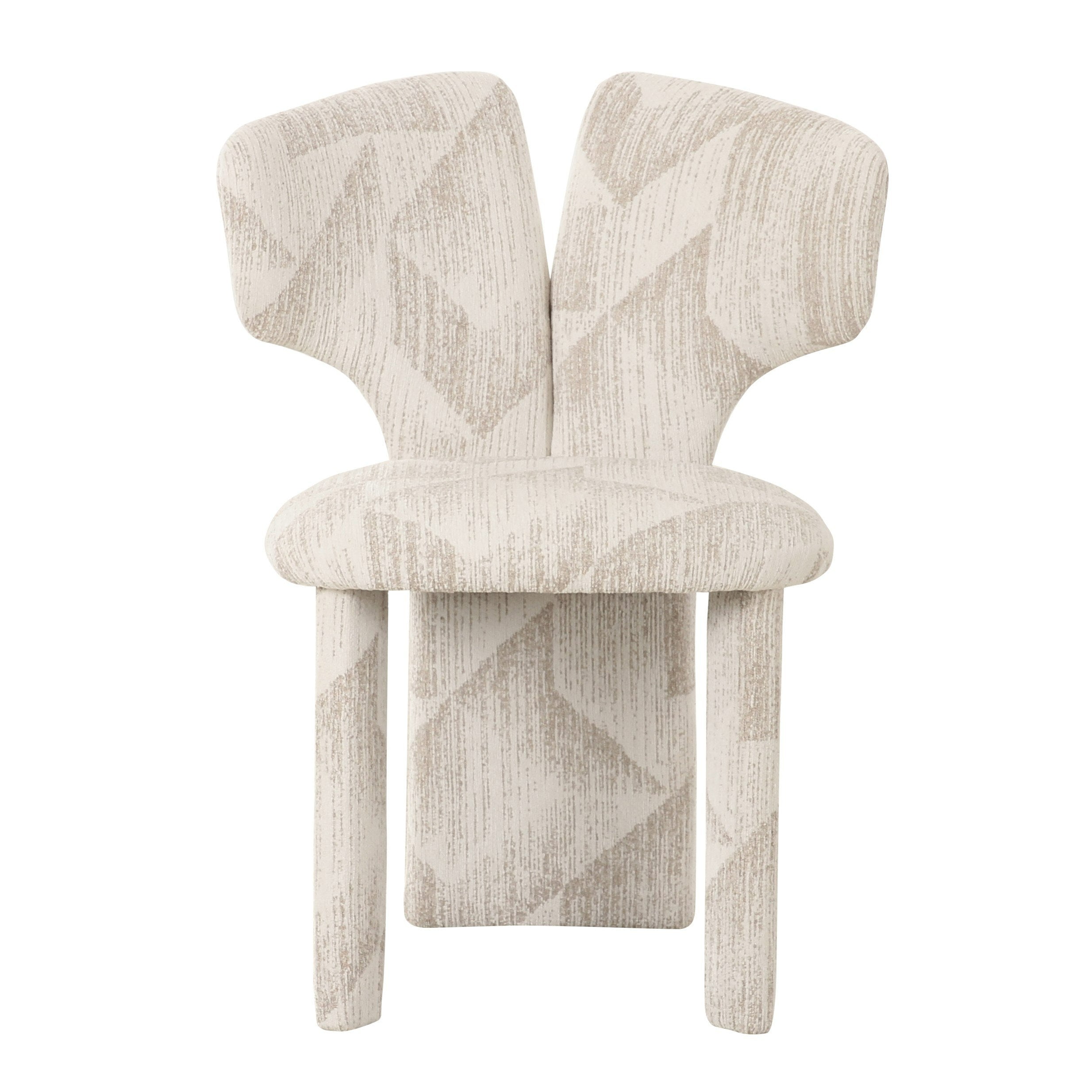 Modrest Masuda Modern Pattern Fabric Dining Chair (Set of 2)