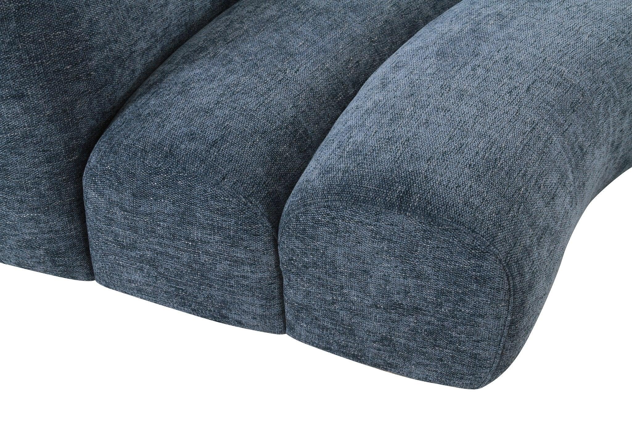 Divani Casa Forman Modern Fabric Modular Corner Sectional Seat