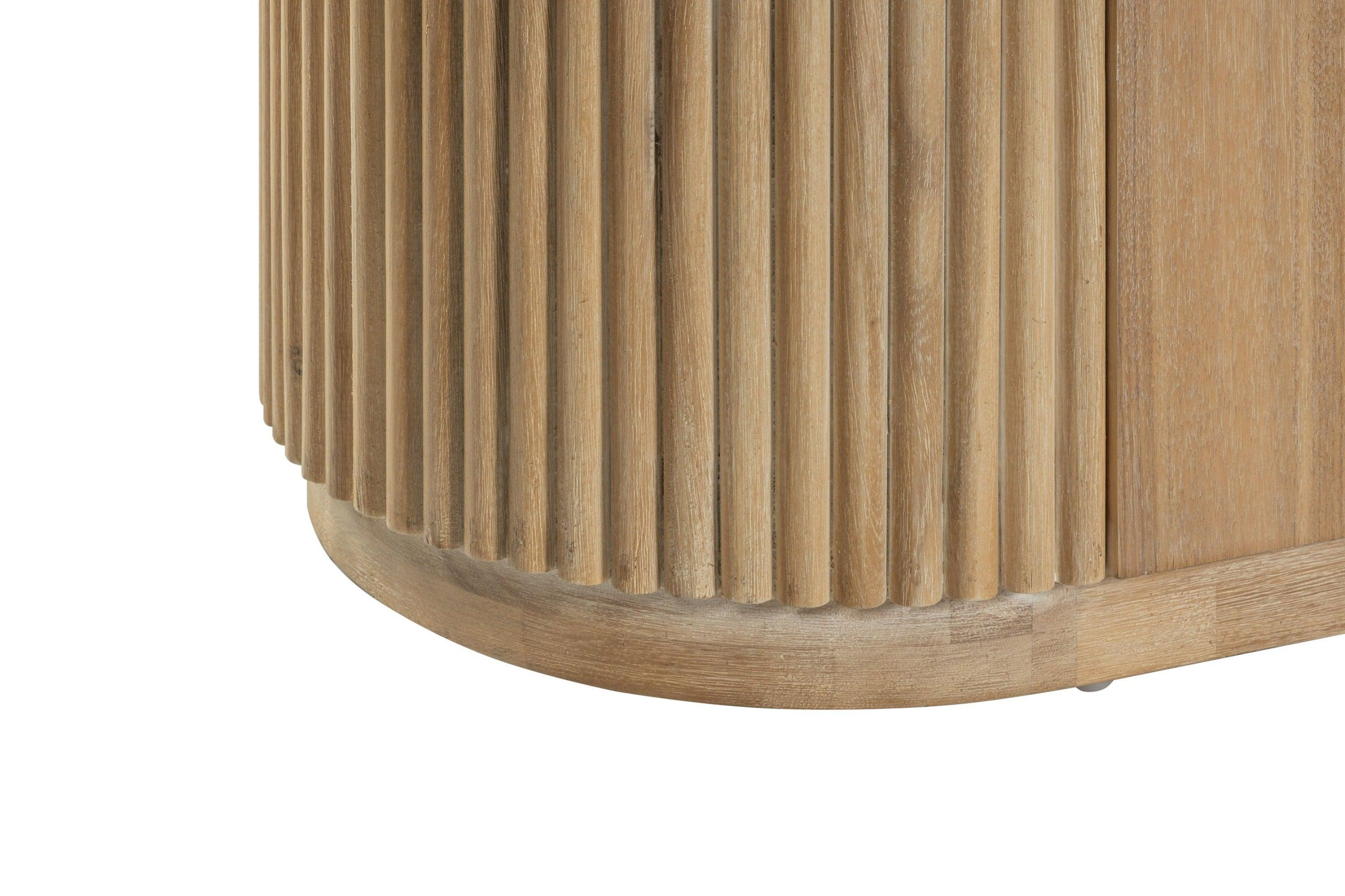 Modrest Jacobson Modern Natural Acacia TV Stand