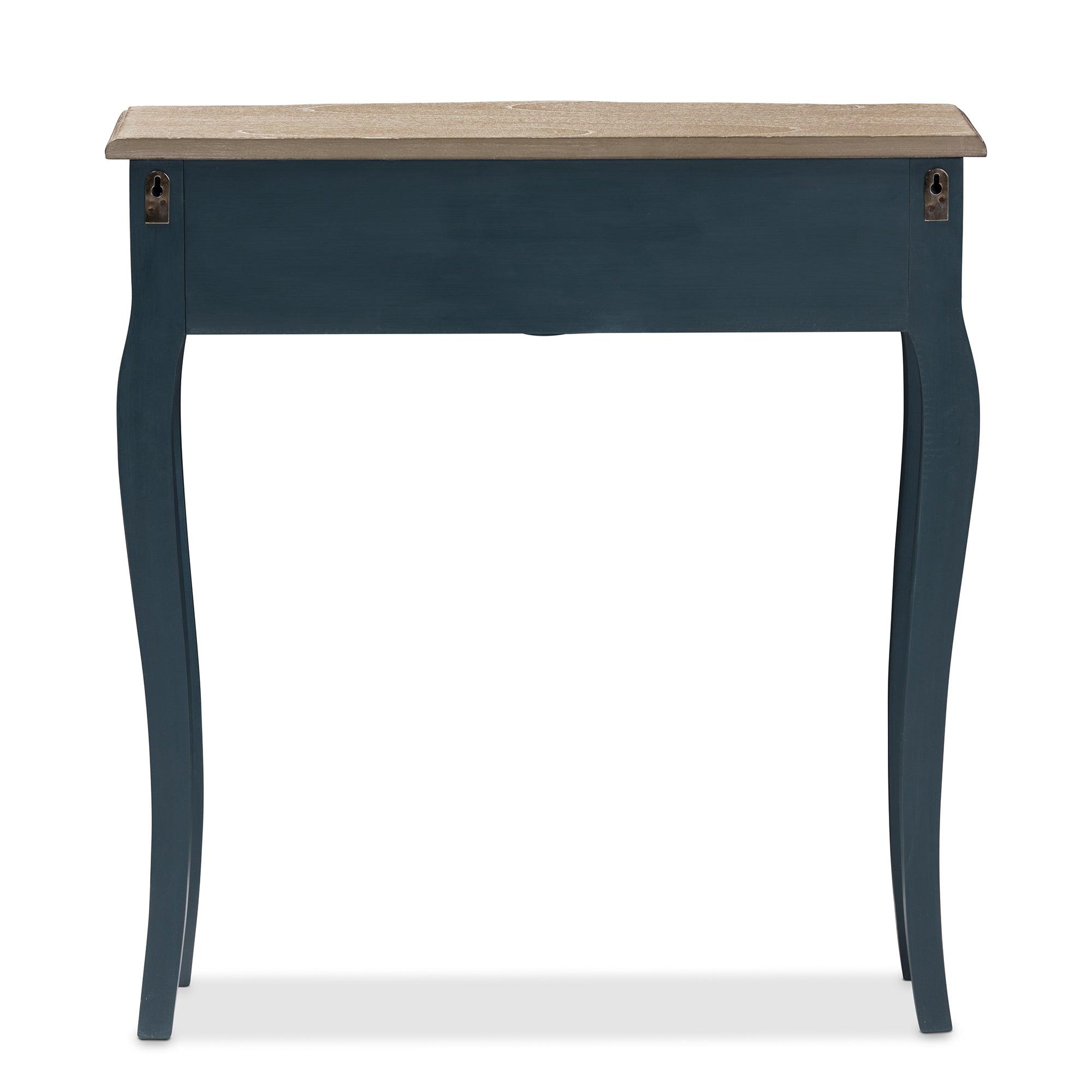 Mazarine Classic and Provincial Spruce Finished Console Table