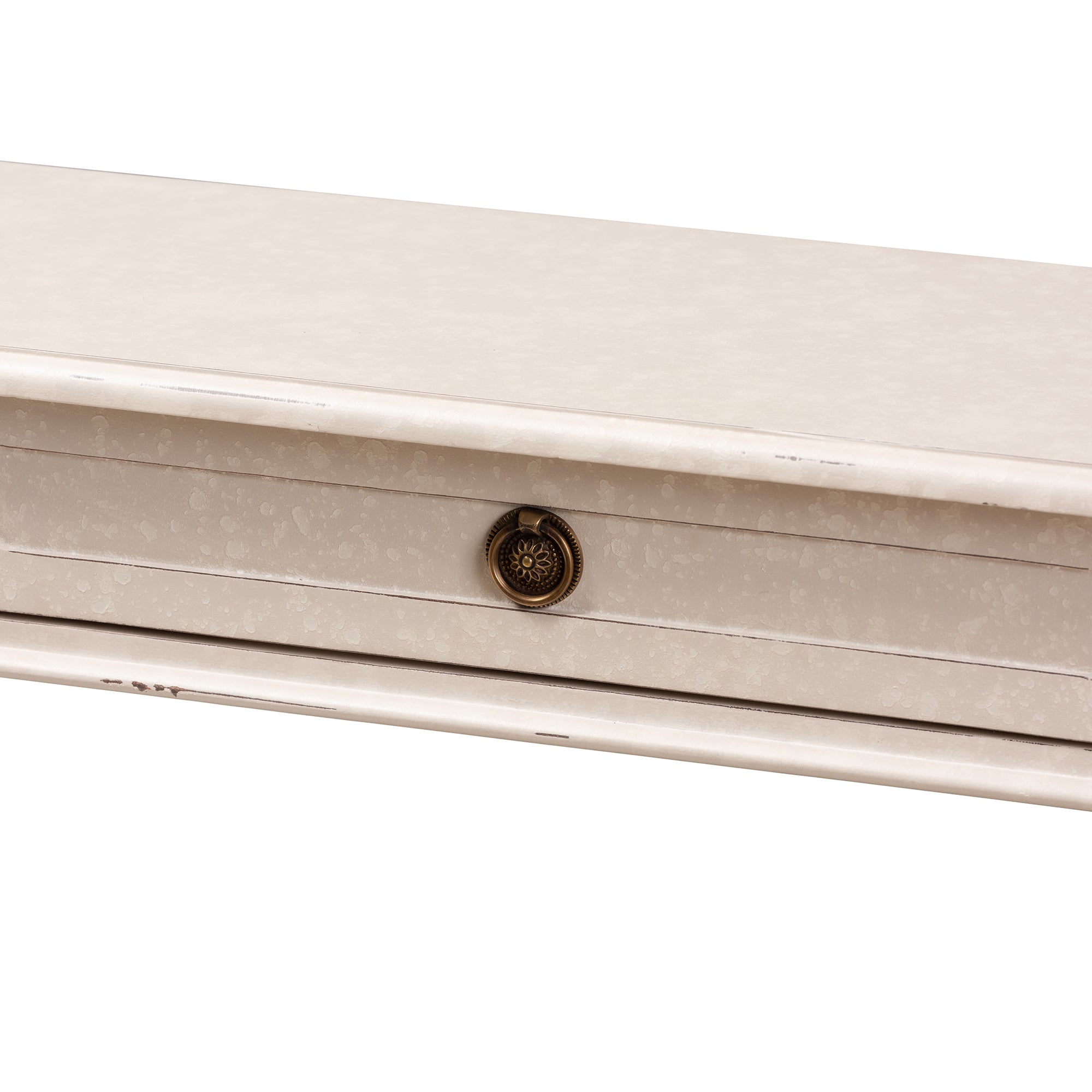 Ariella Country Cottage Farmhouse 1-Drawer Console Table