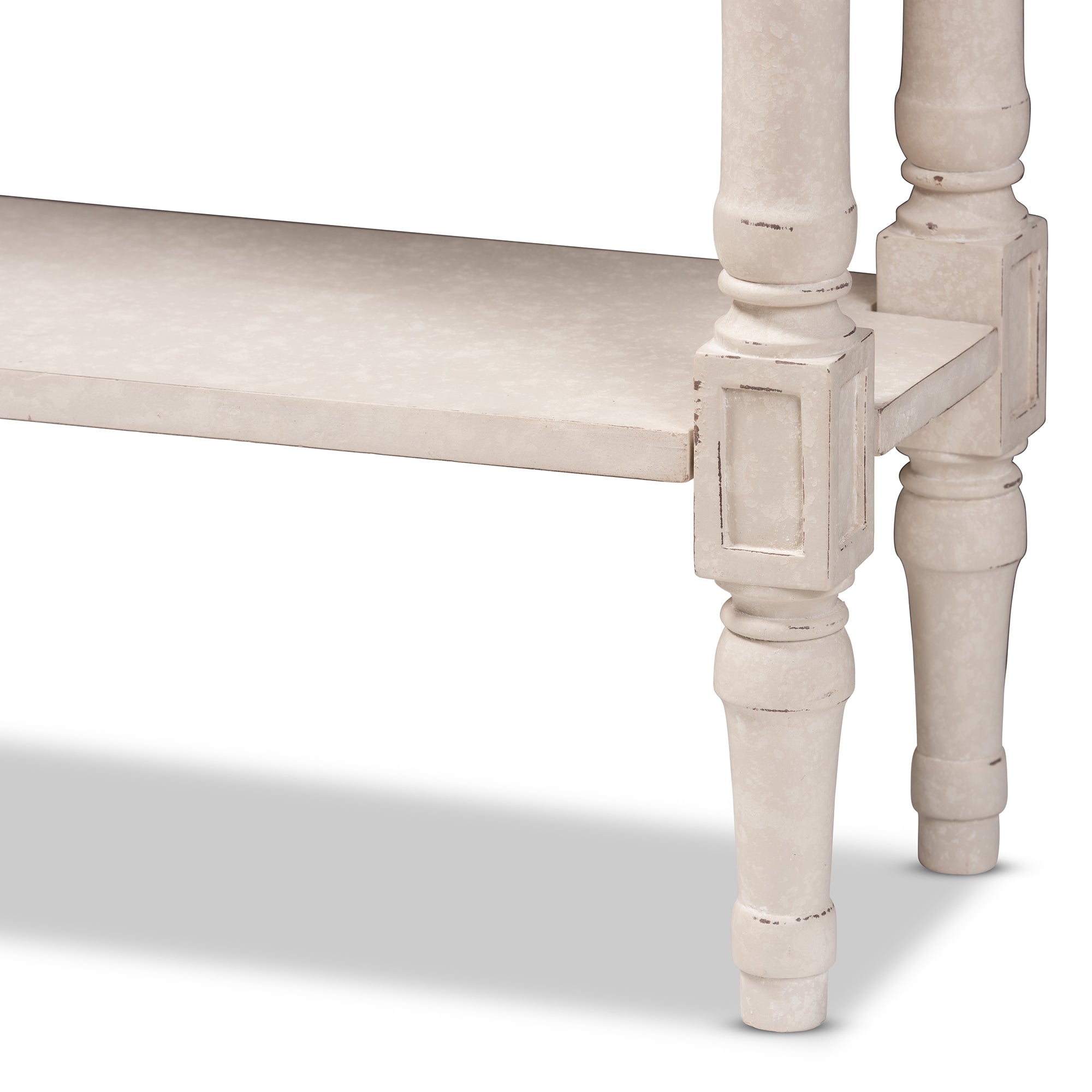 Ariella Country Cottage Farmhouse 1-Drawer Console Table