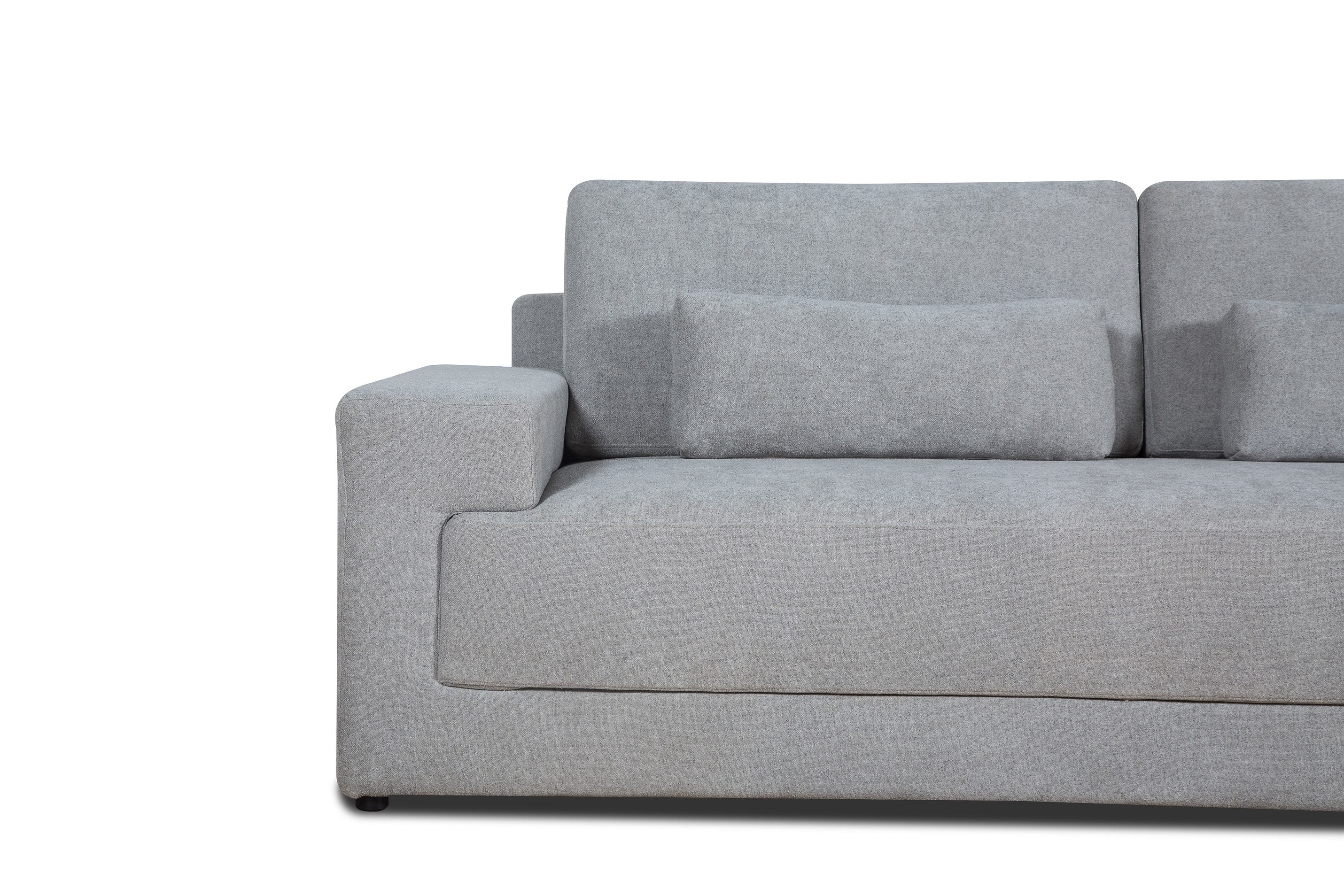 Divani Casa Loki Modern Fabric 4 Seat Sofa