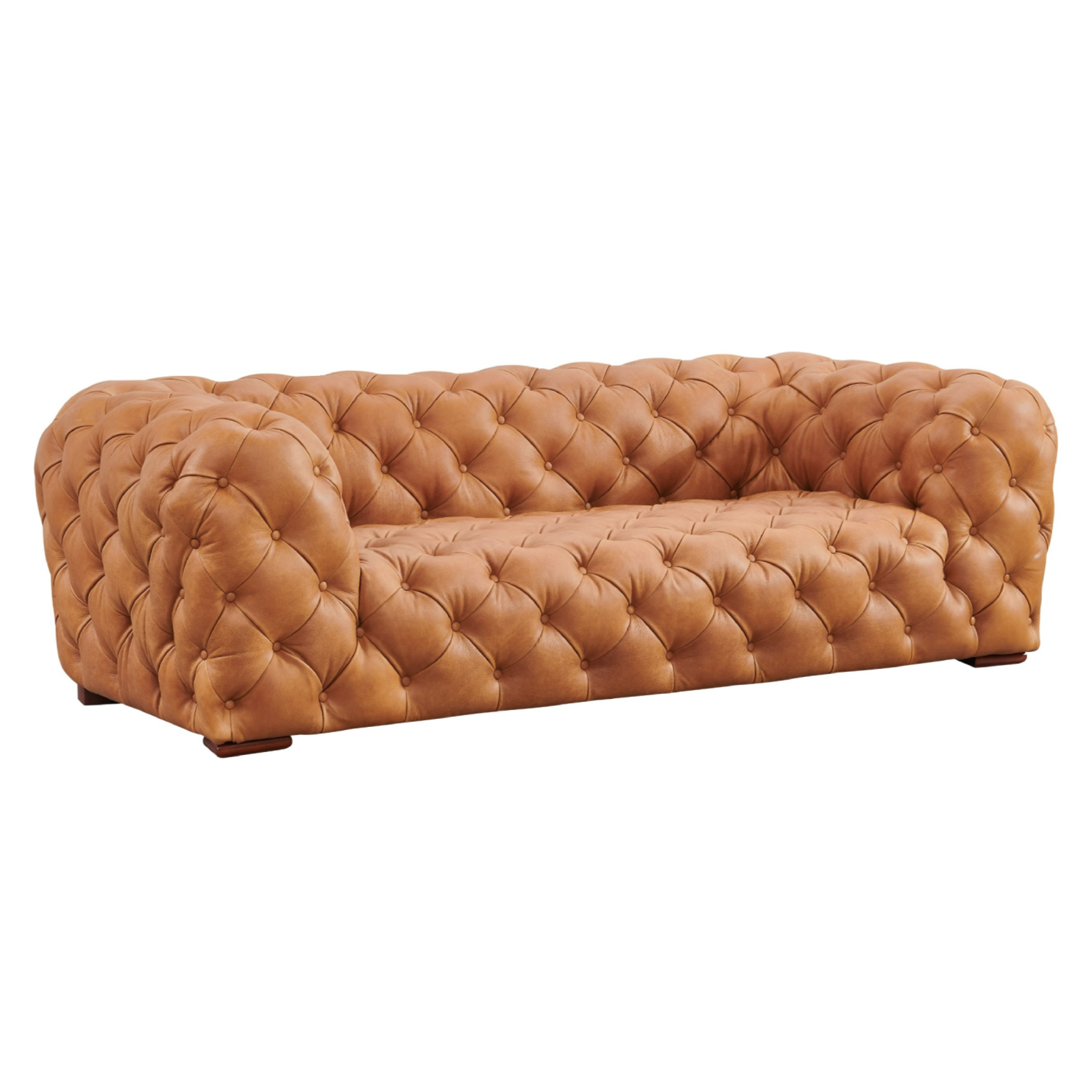 Divani Casa Dexter Transitional Italian Leather Sofa