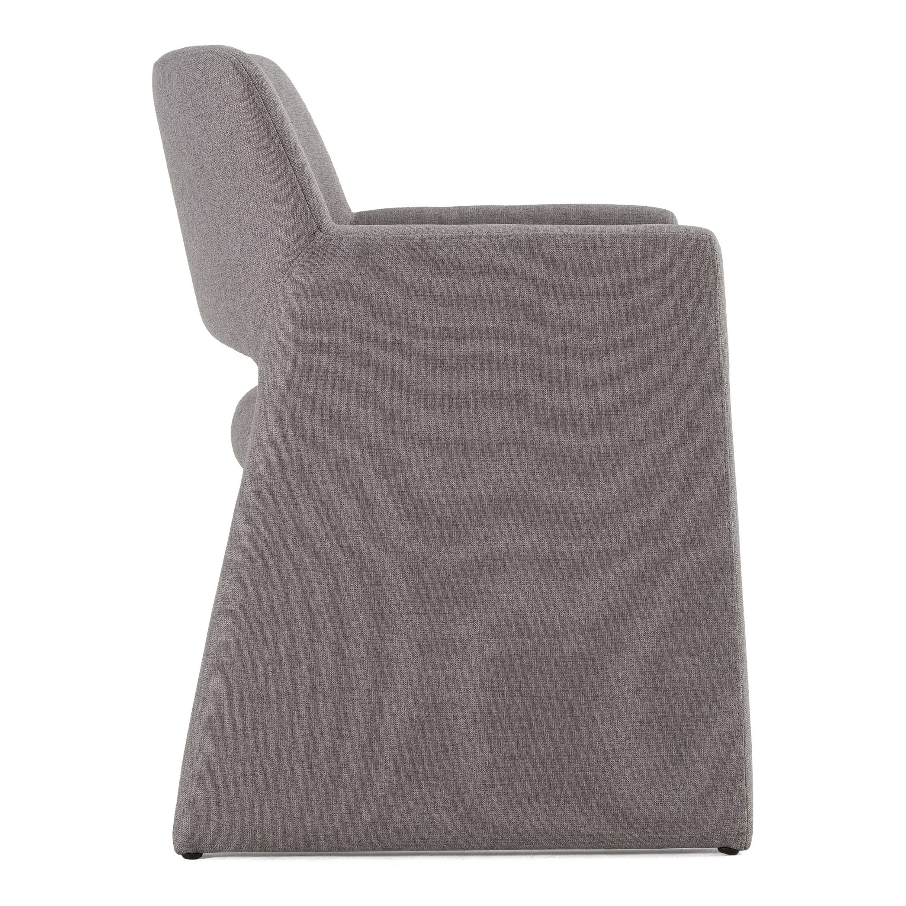 Lasara Modern Fabric Dining Chair