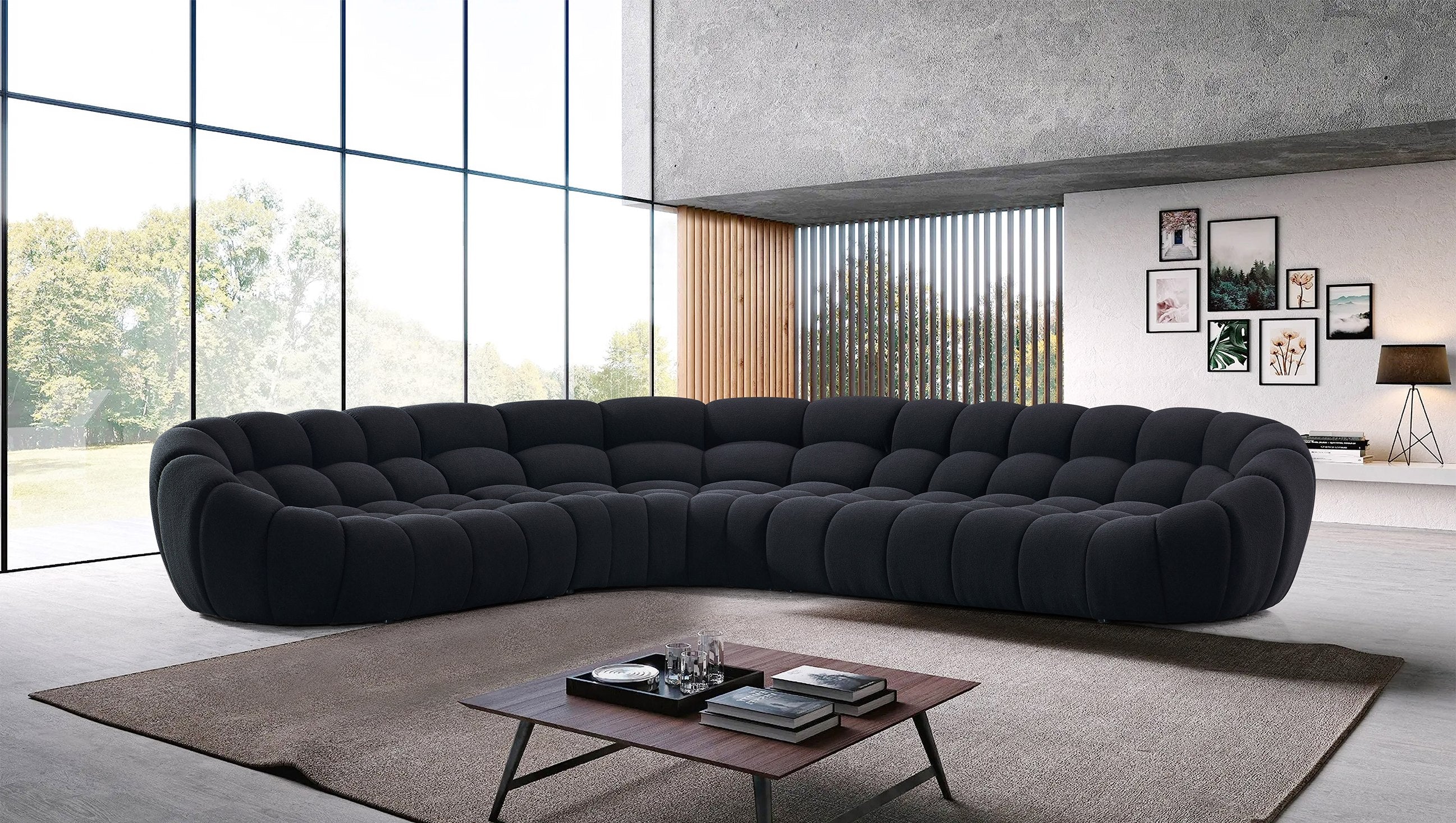 Yolonda Fabric Sectional Sofa