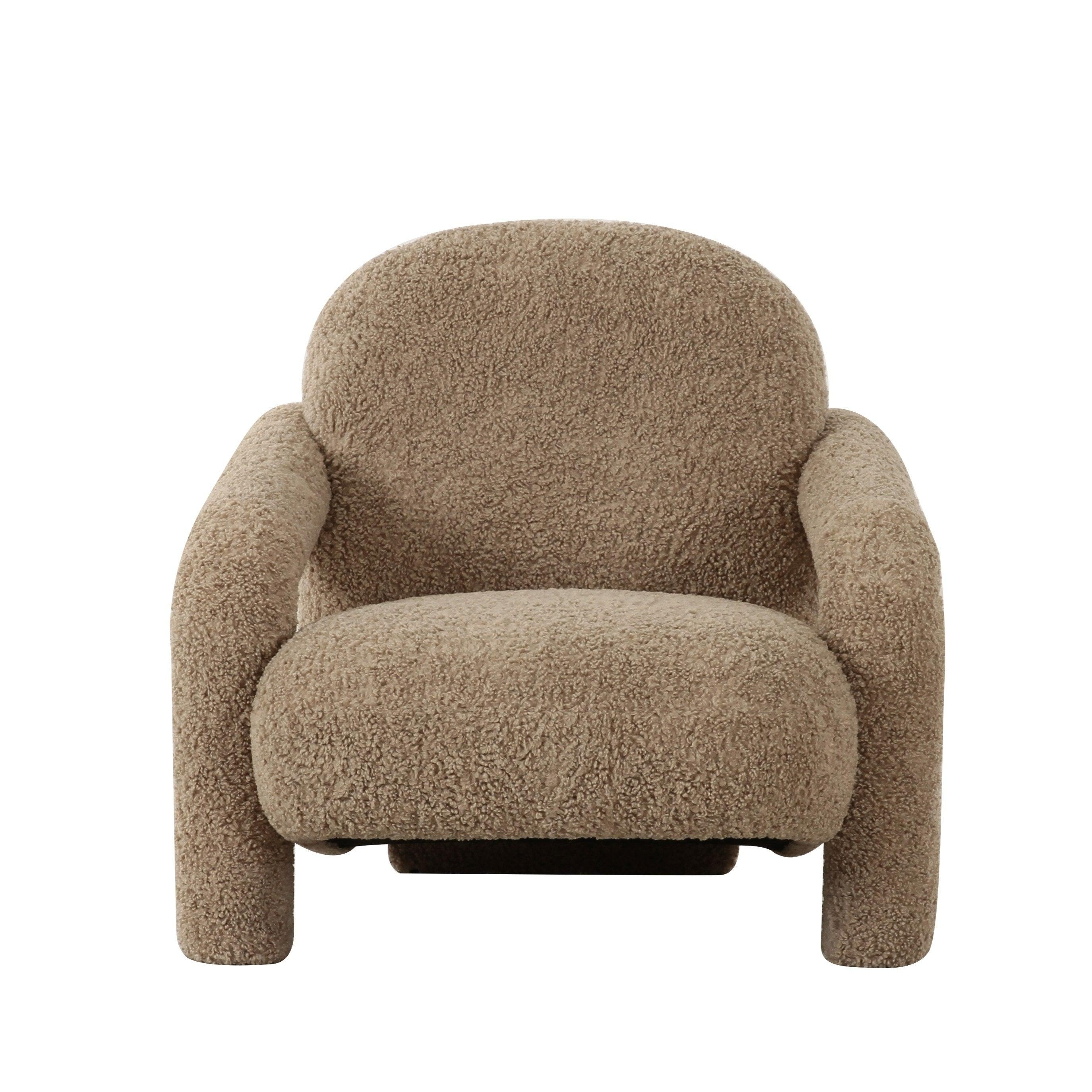 Divani Casa Trevor Modern Fabric Accent Chair