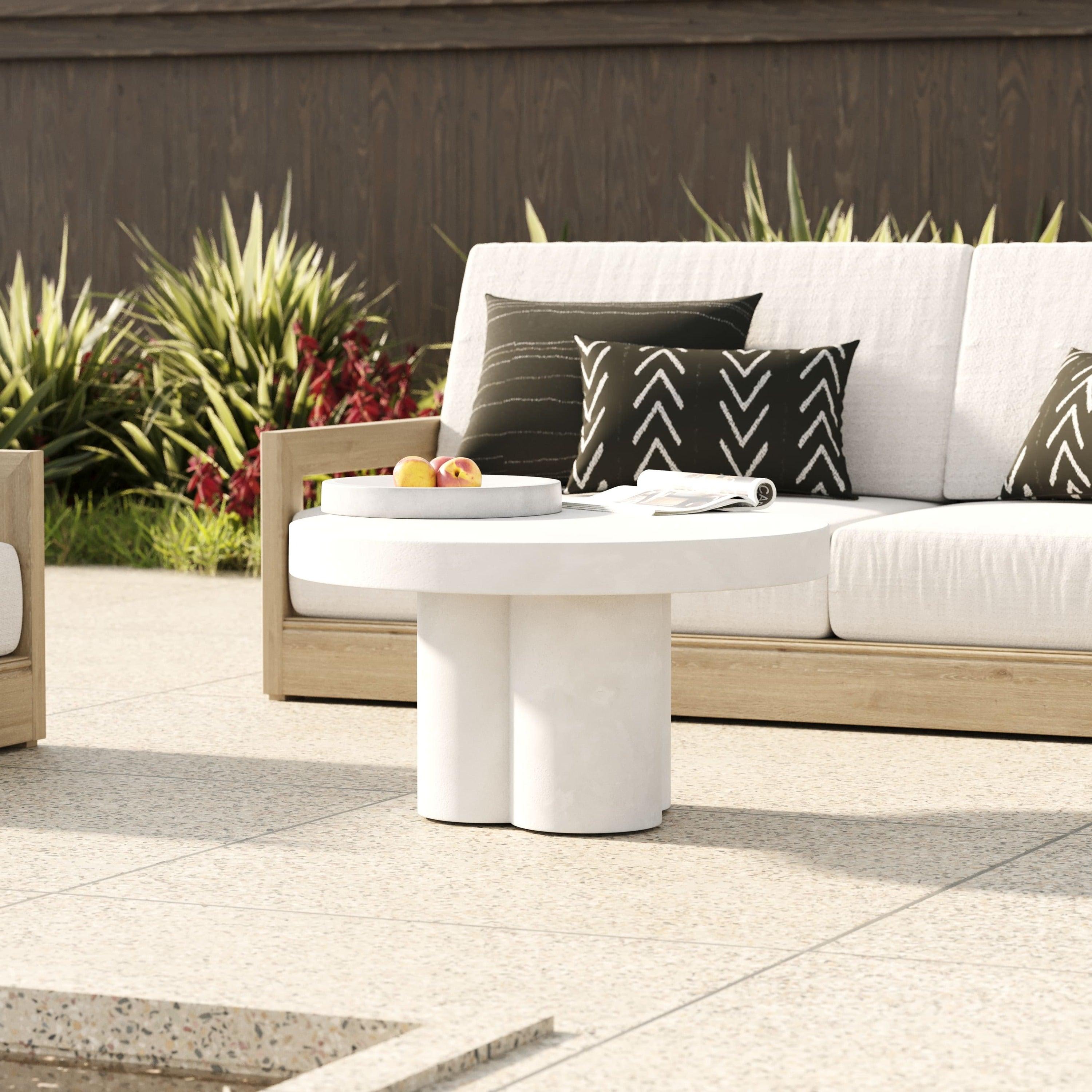 Modrest Bruni Modern Concrete Coffee Table